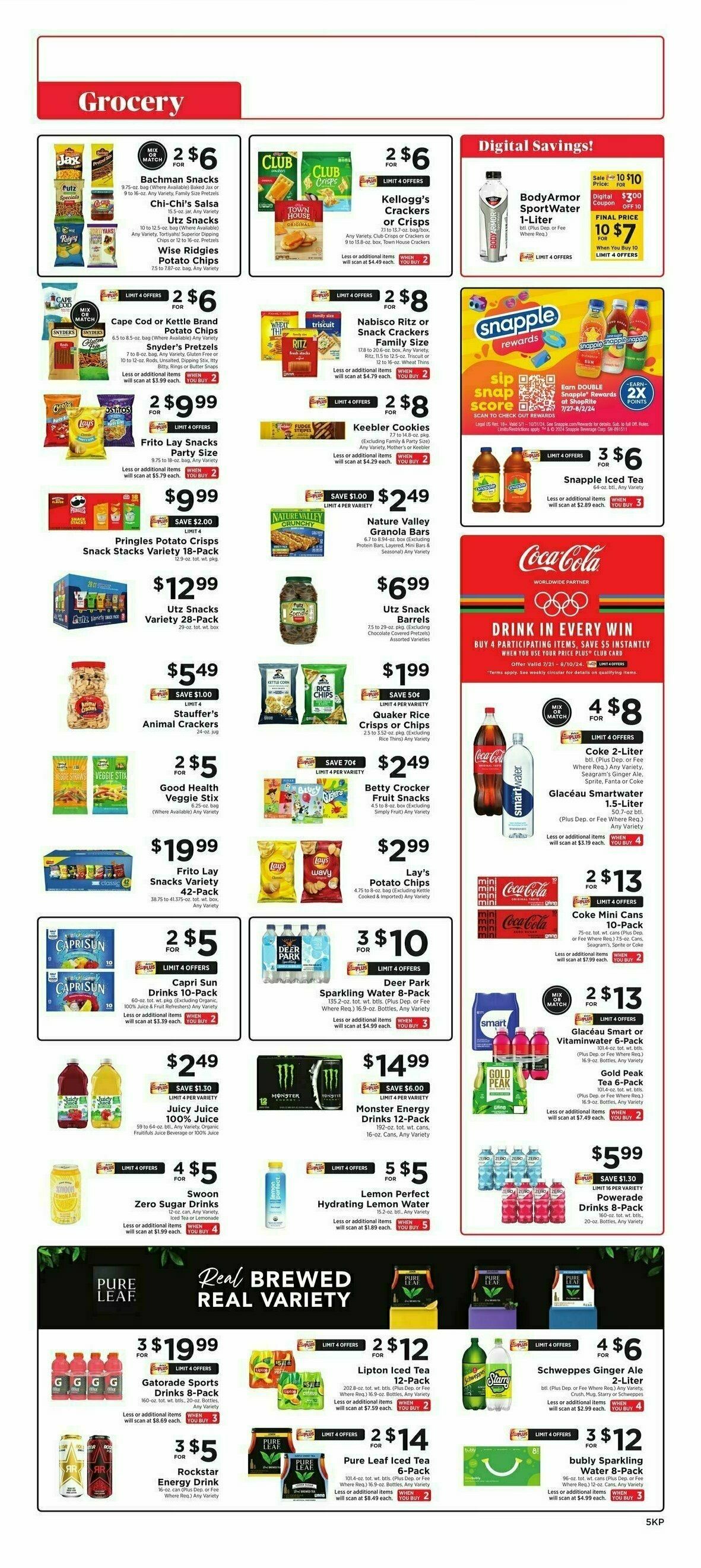 ShopRite Weekly Ad from July 26