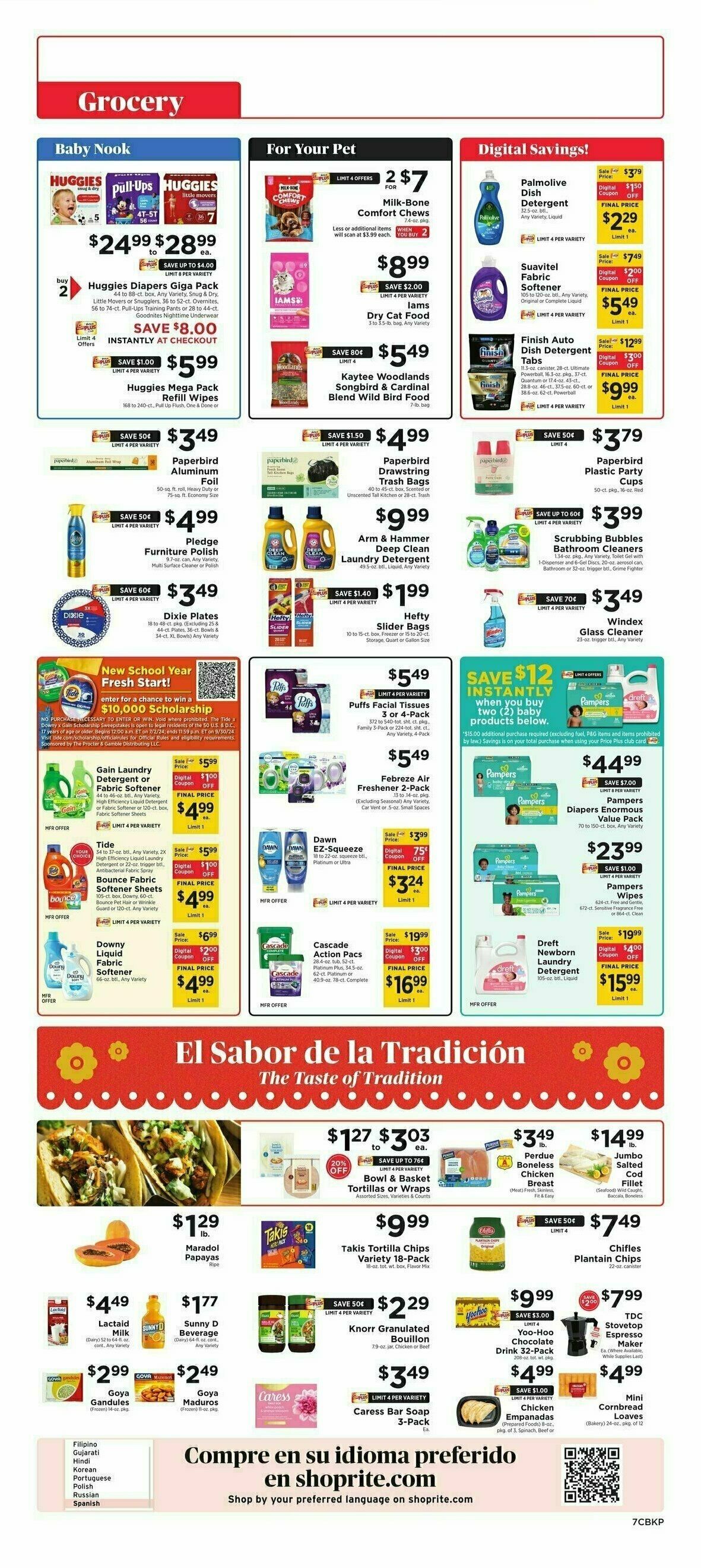 ShopRite Weekly Ad from July 26