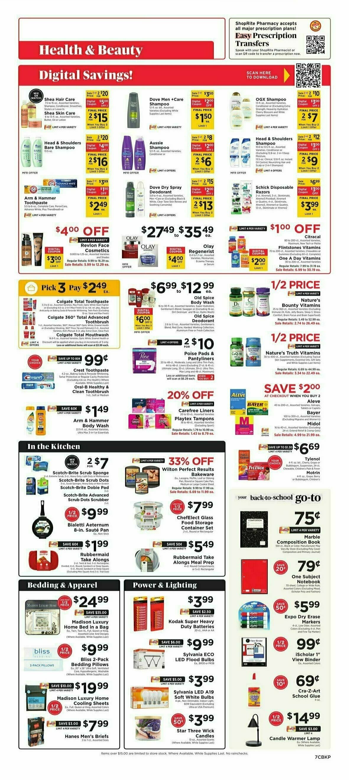 ShopRite Weekly Ad from August 9