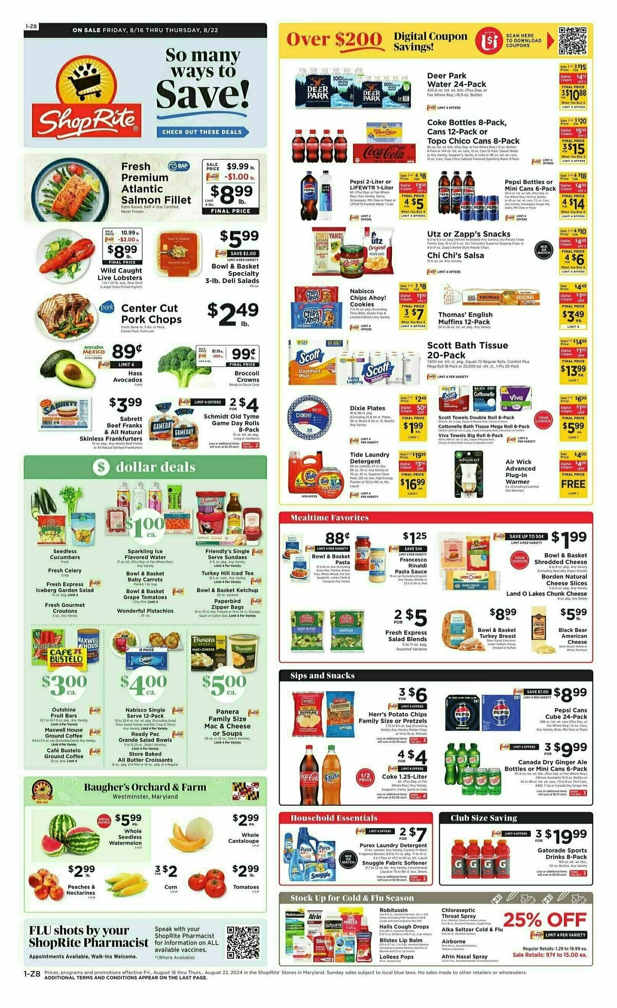 ShopRite Weekly Ad from August 16