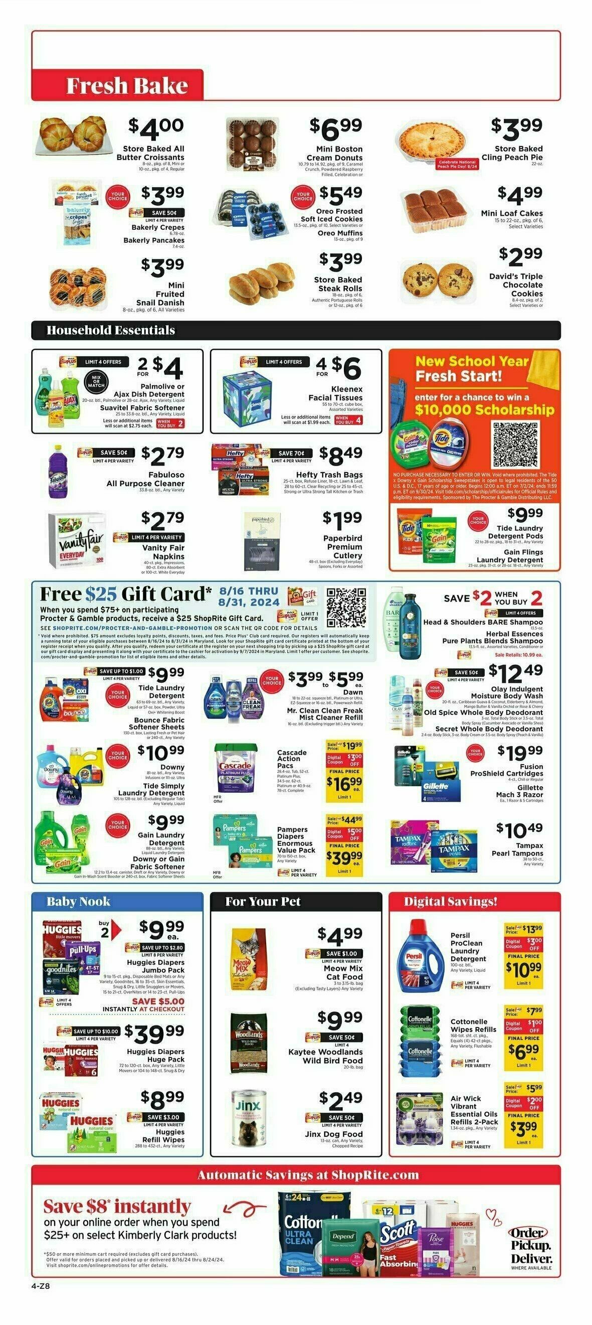 ShopRite Weekly Ad from August 16