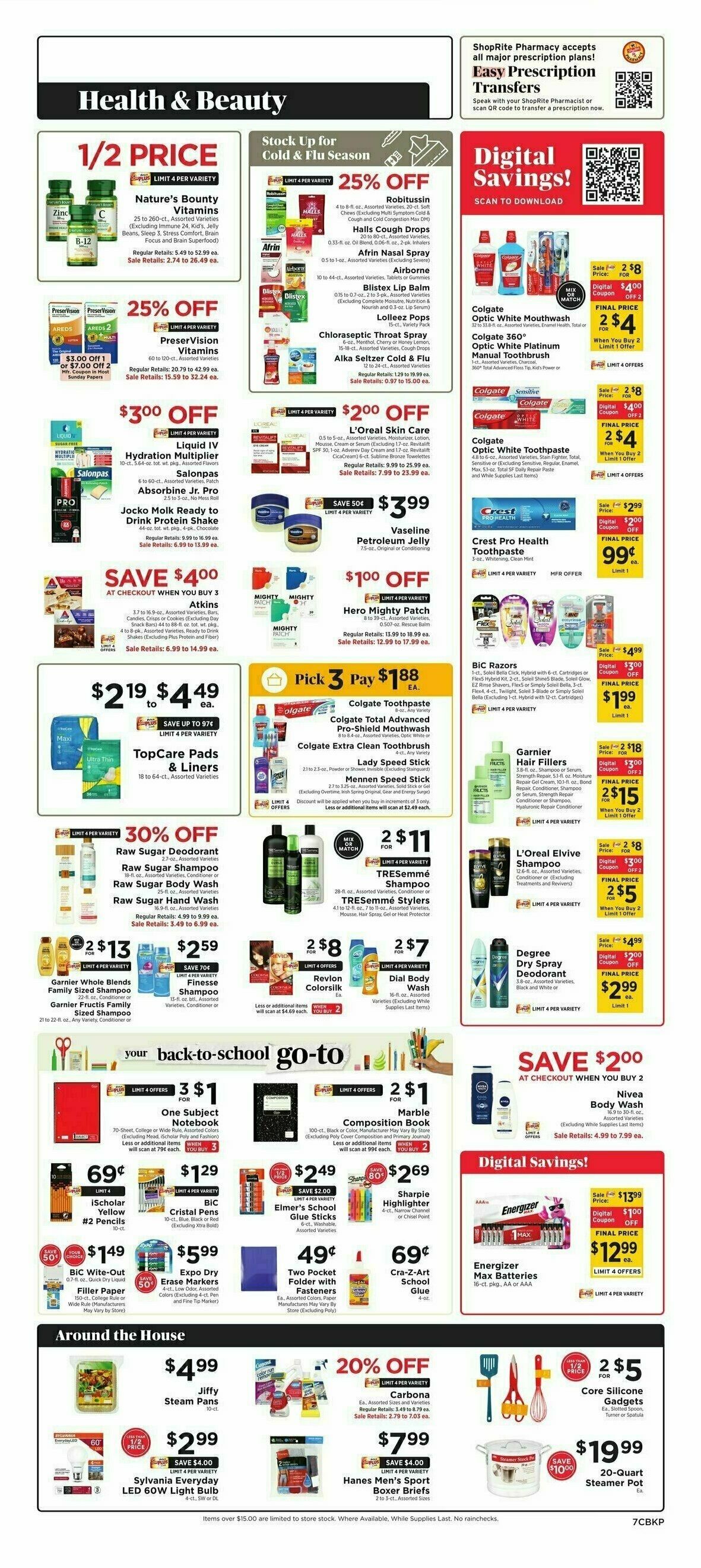 ShopRite Weekly Ad from August 16