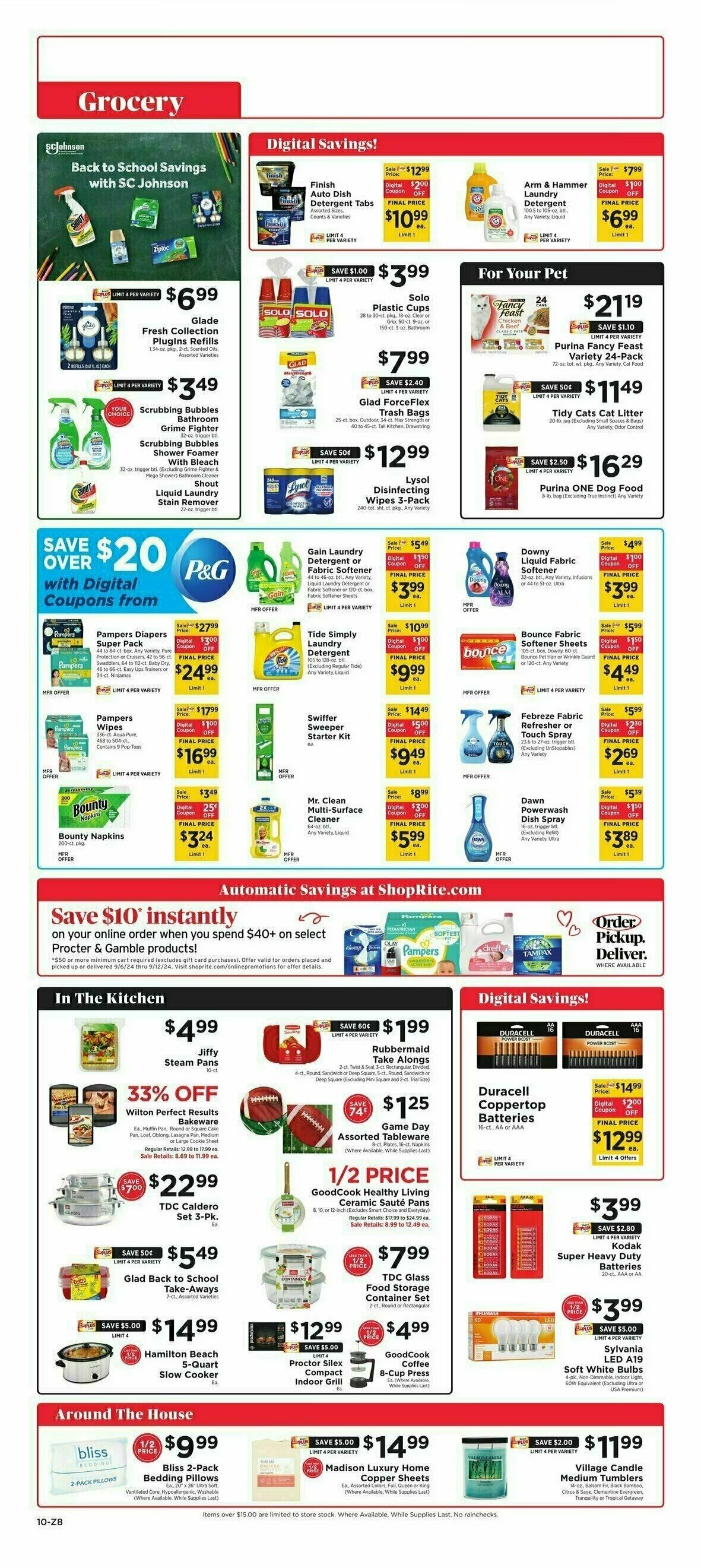 ShopRite Weekly Ad from September 6