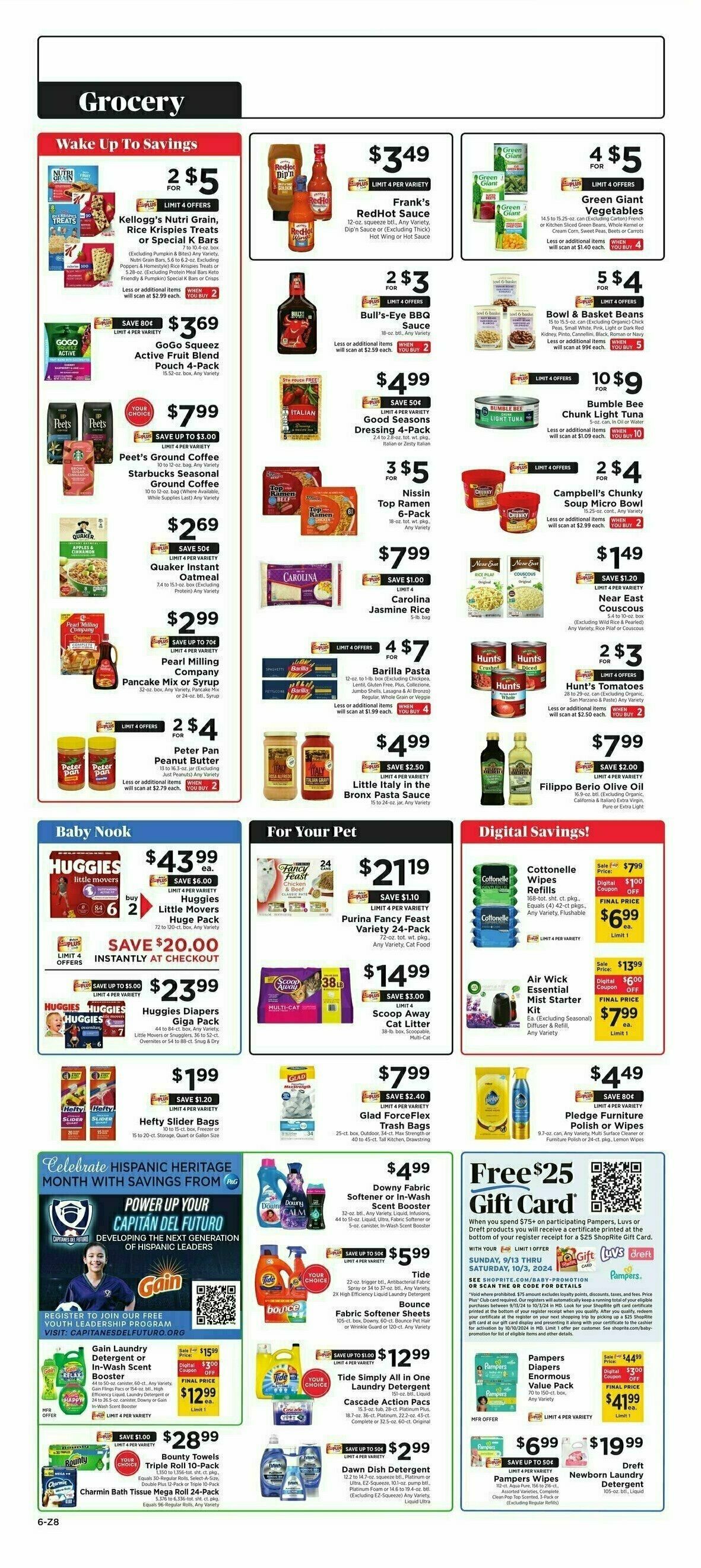 ShopRite Weekly Ad from September 13