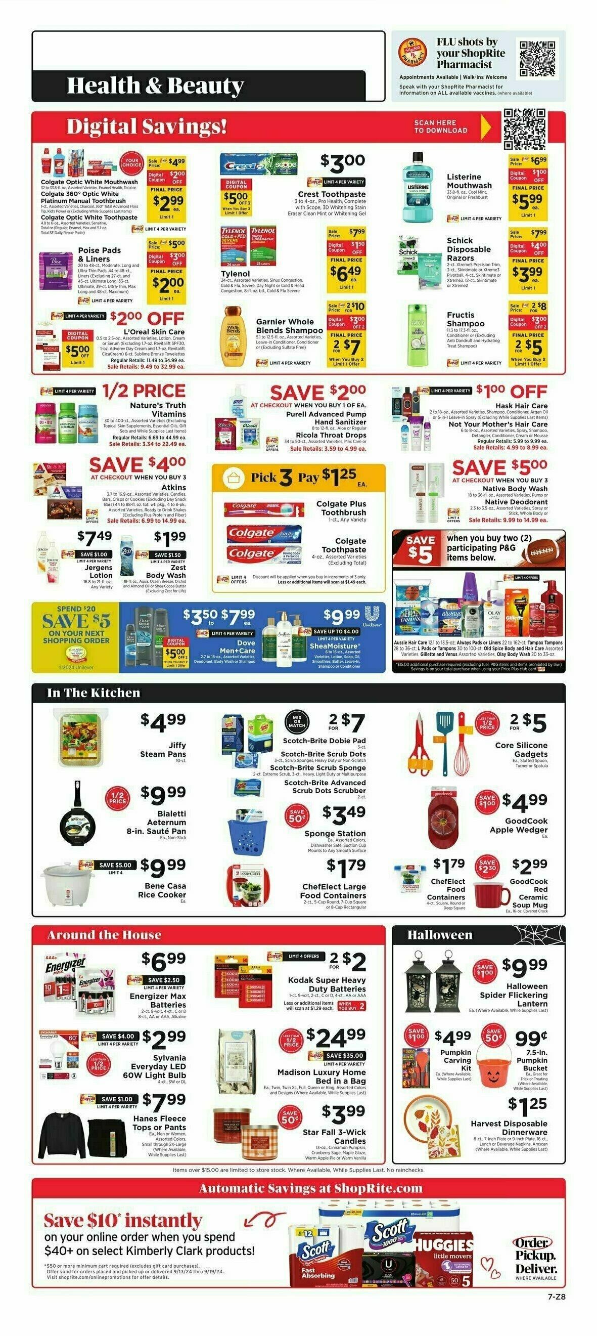 ShopRite Weekly Ad from September 13