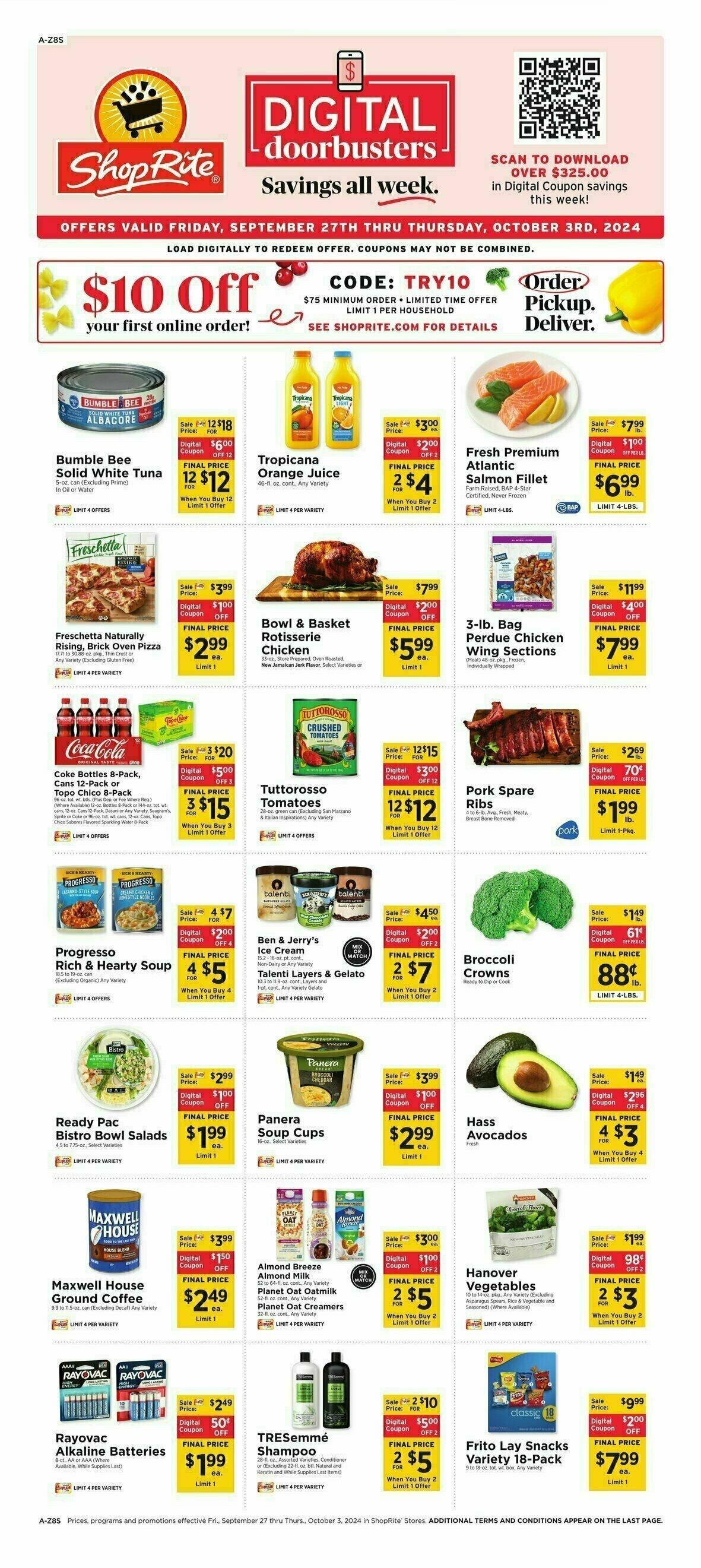 ShopRite Weekly Ad from September 27