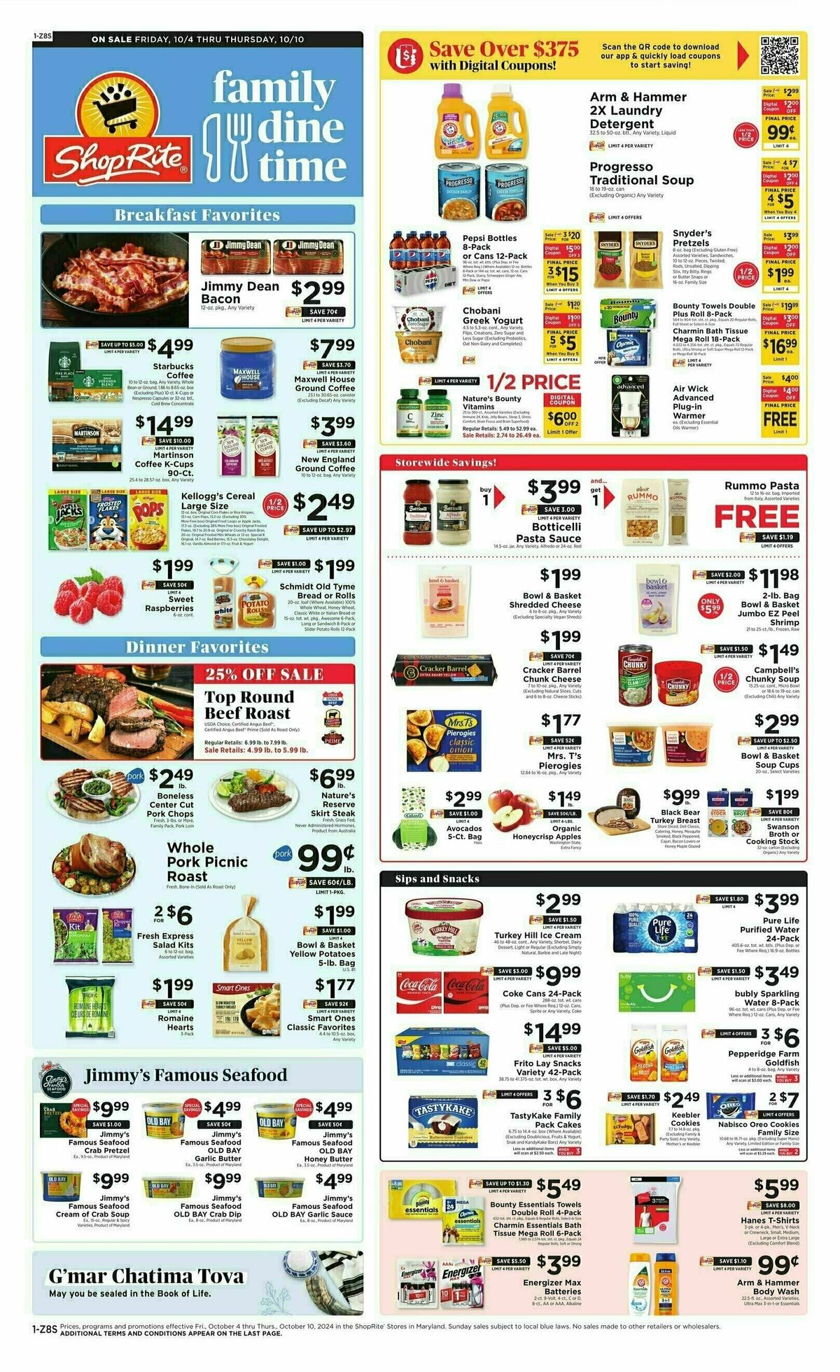 ShopRite Weekly Ad from October 4