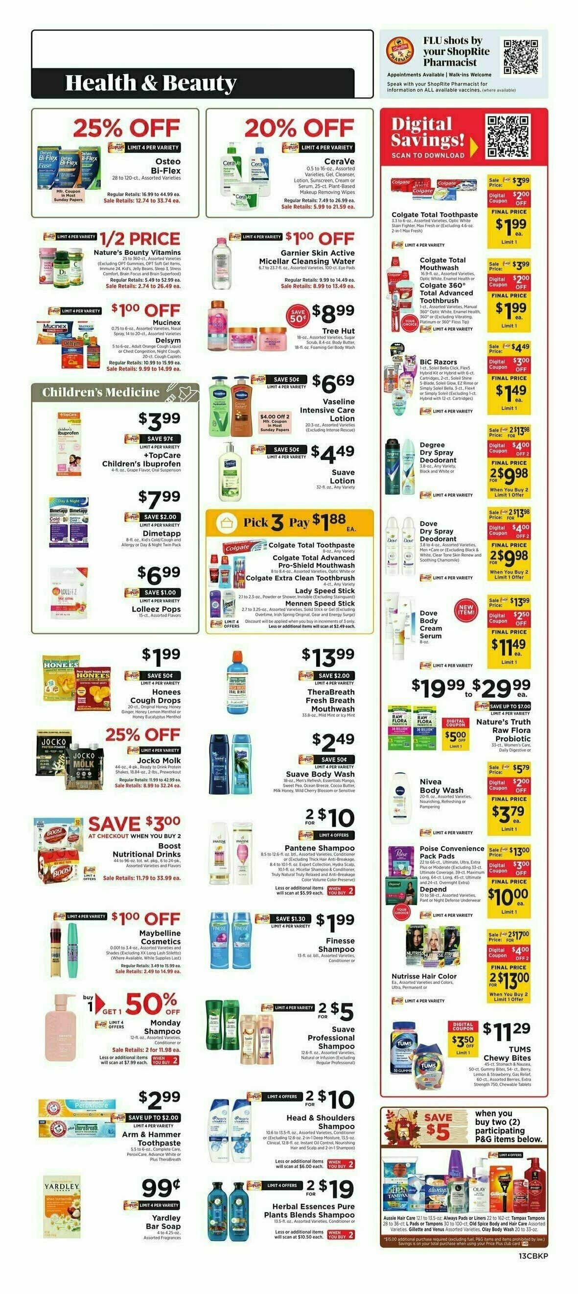 ShopRite Weekly Ad from October 11