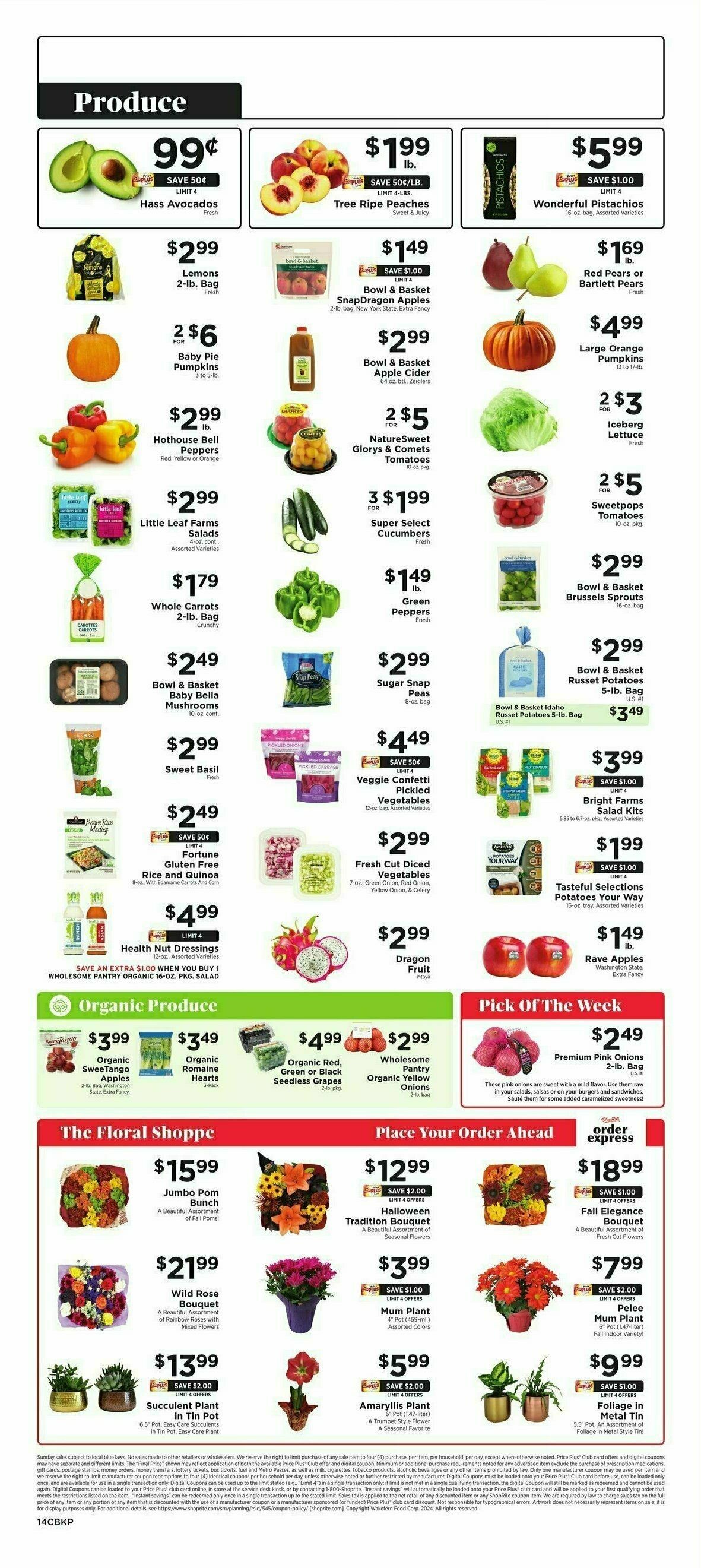 ShopRite Weekly Ad from October 11