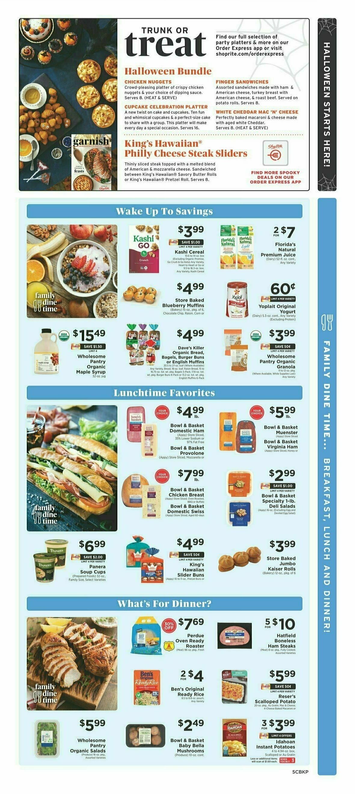 ShopRite Weekly Ad from October 11