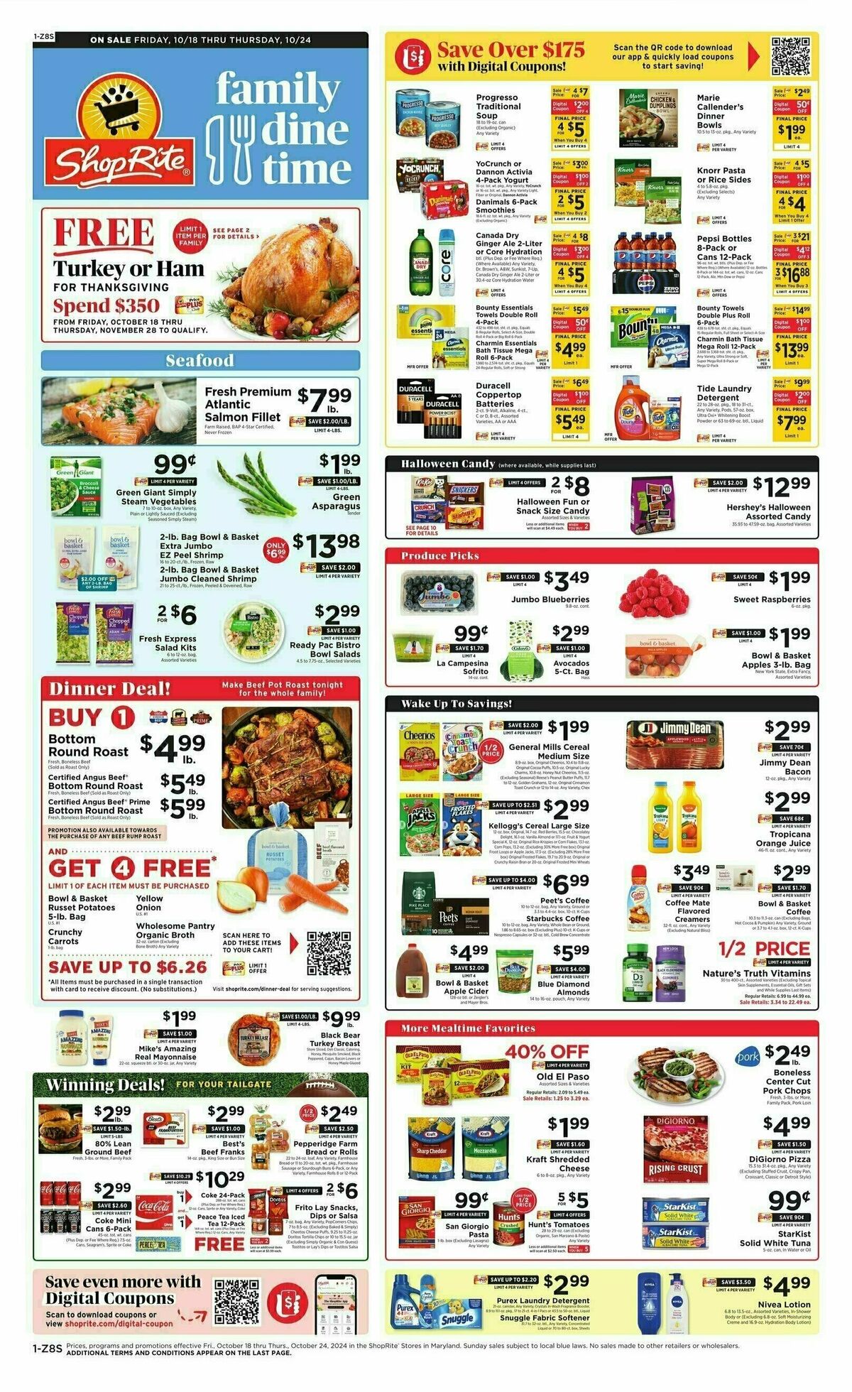 ShopRite Weekly Ad from October 18