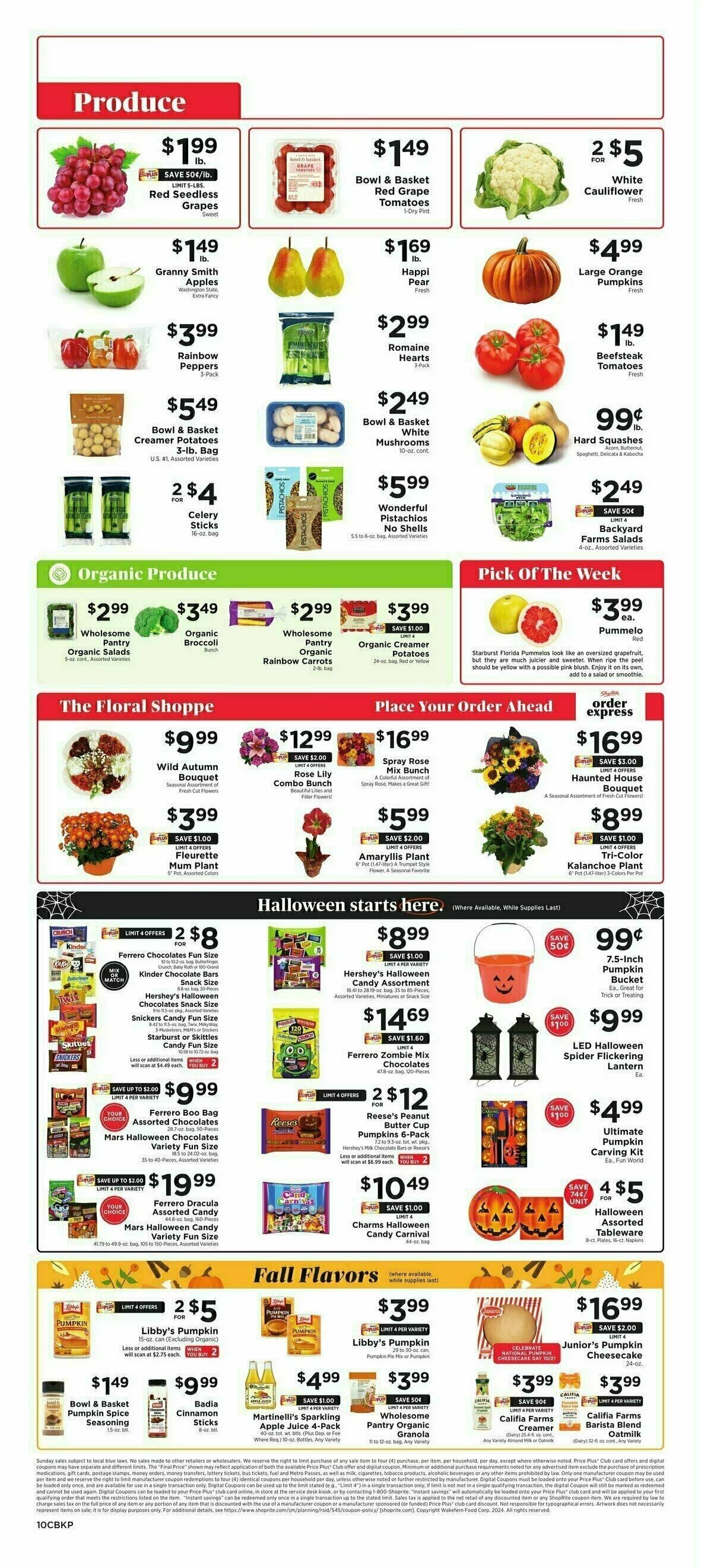 ShopRite Weekly Ad from October 18