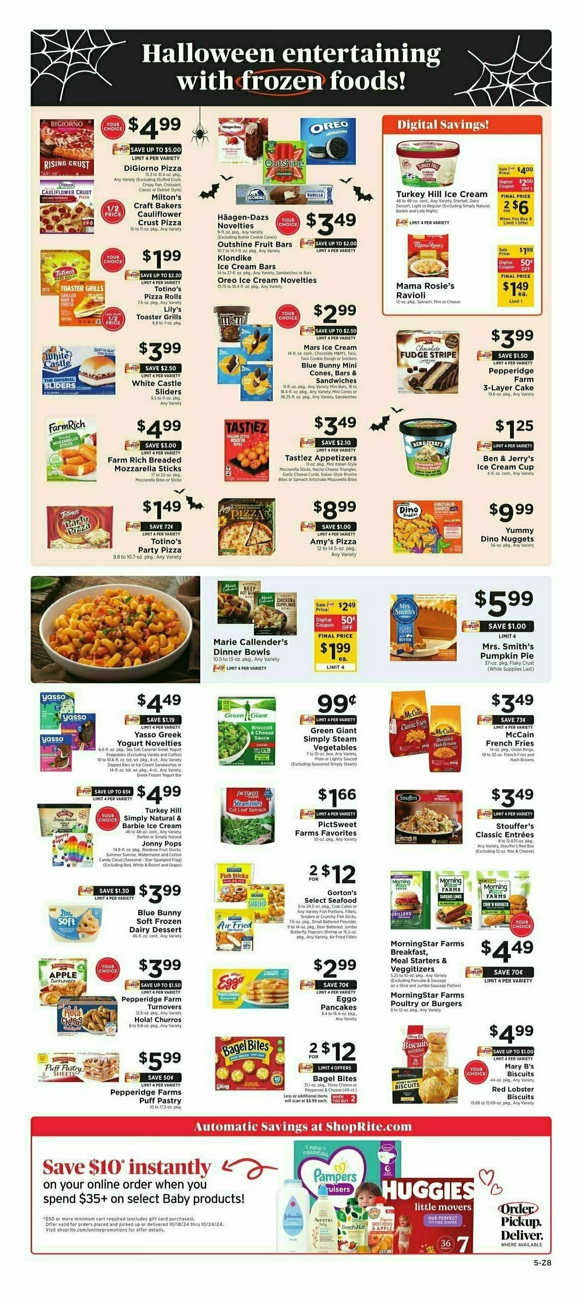 ShopRite Weekly Ad from October 18