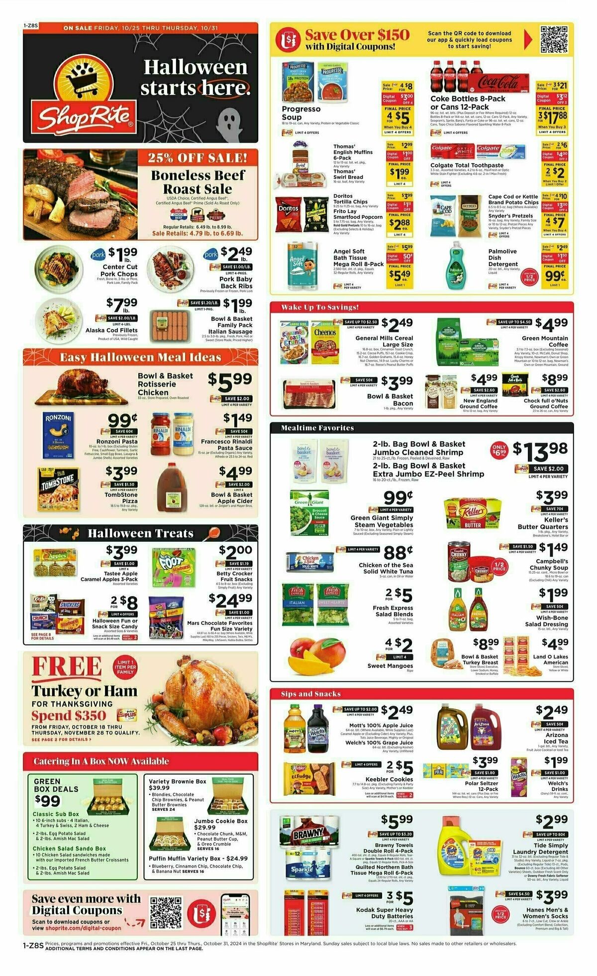 ShopRite Weekly Ad from October 25