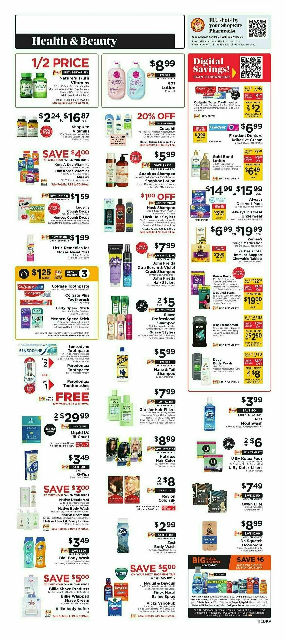 ShopRite Weekly Ad from October 25