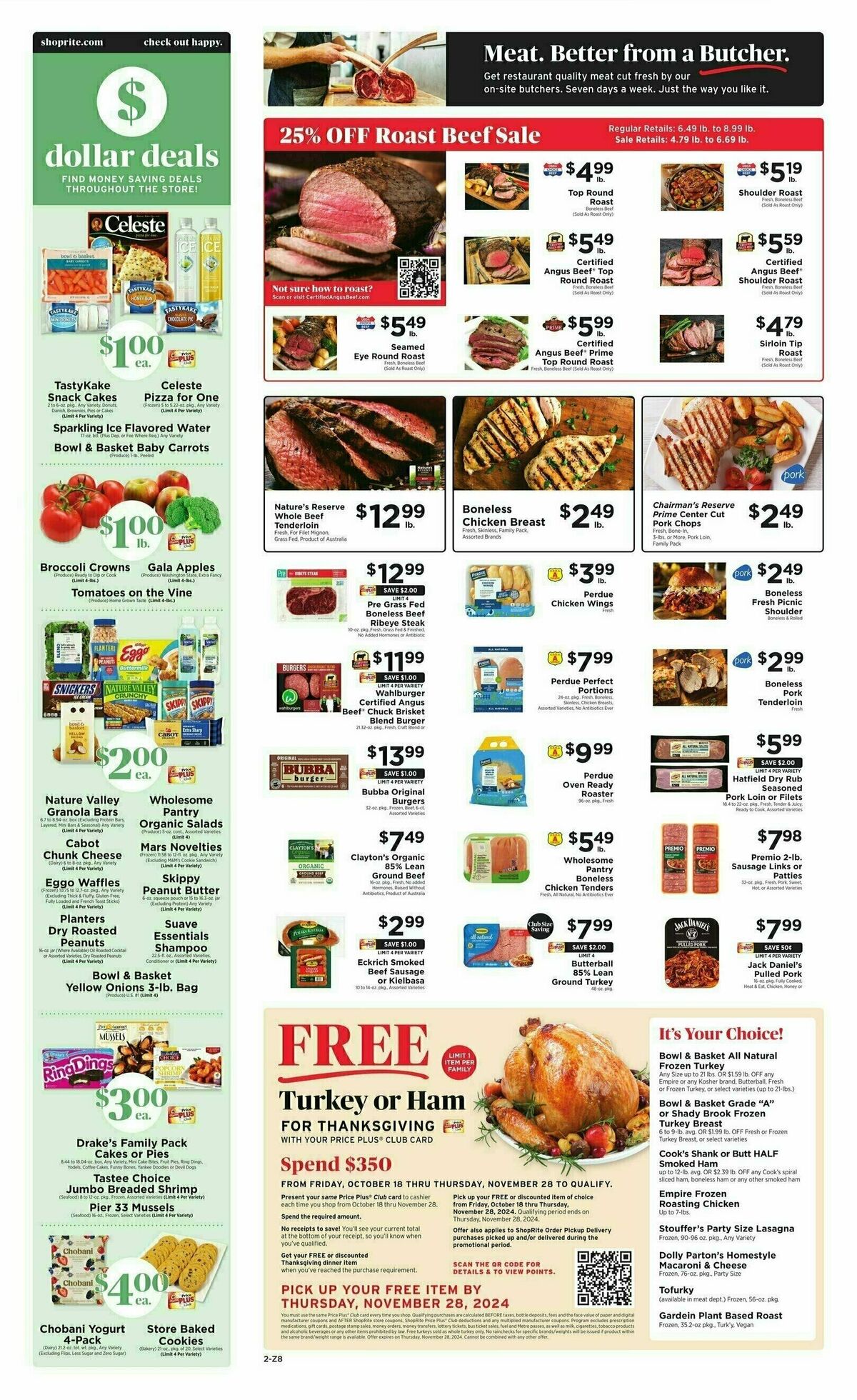 ShopRite Weekly Ad from October 25