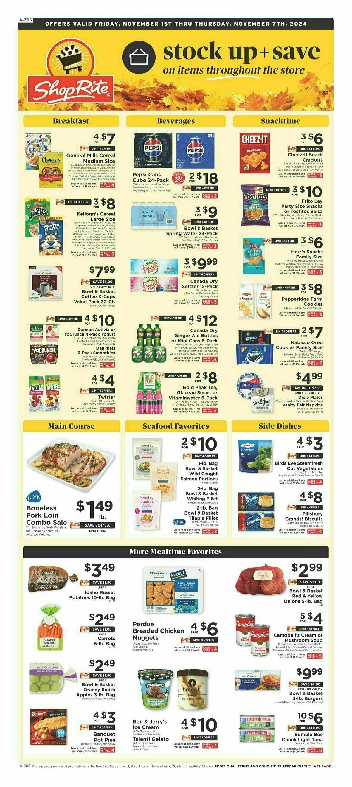 ShopRite Weekly Ad from November 1