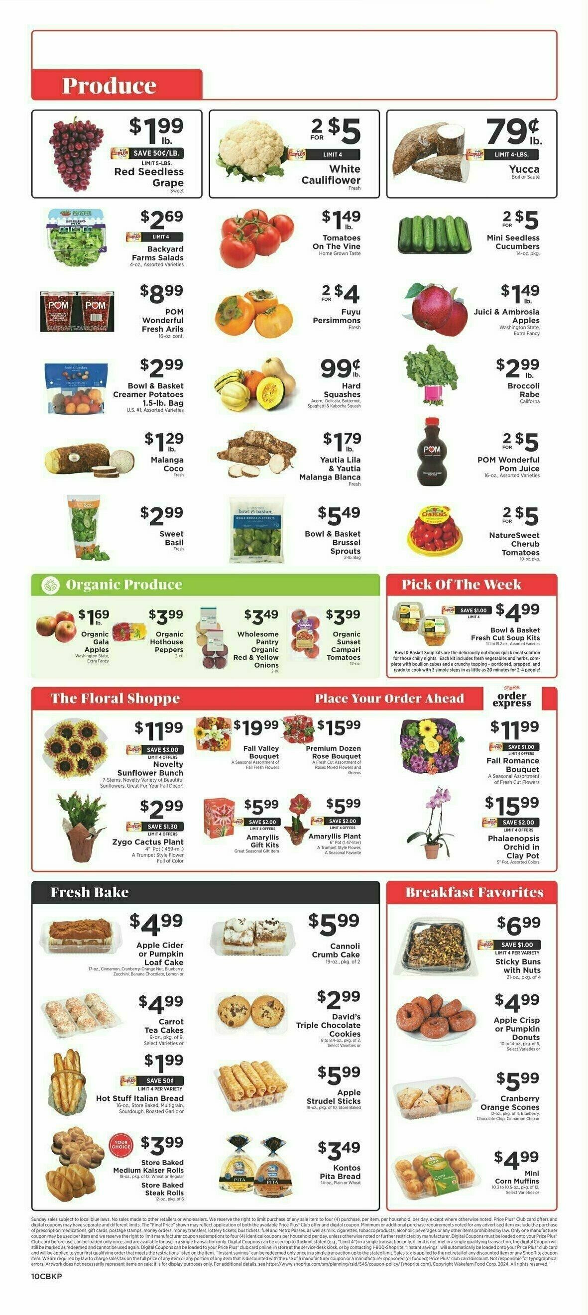 ShopRite Weekly Ad from November 1