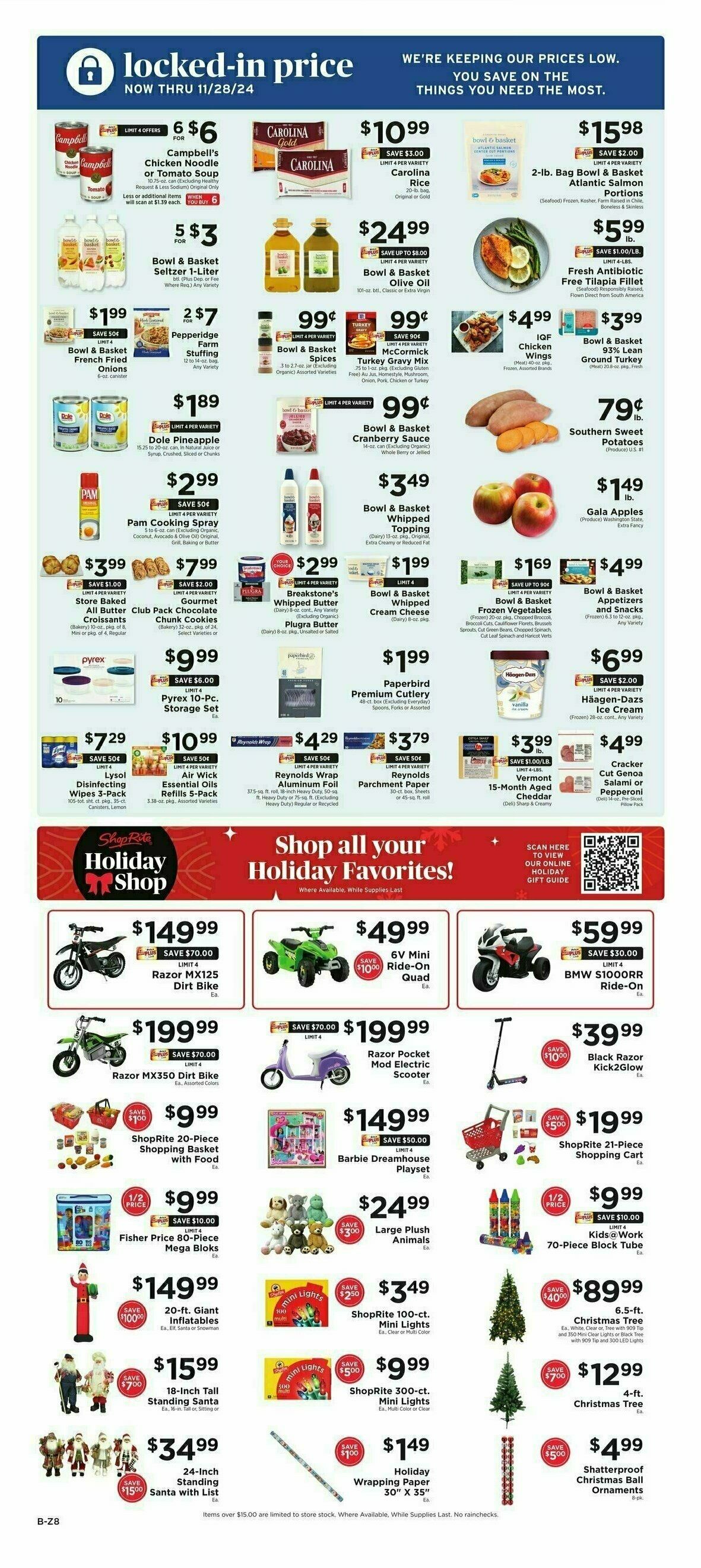 ShopRite Weekly Ad from November 1