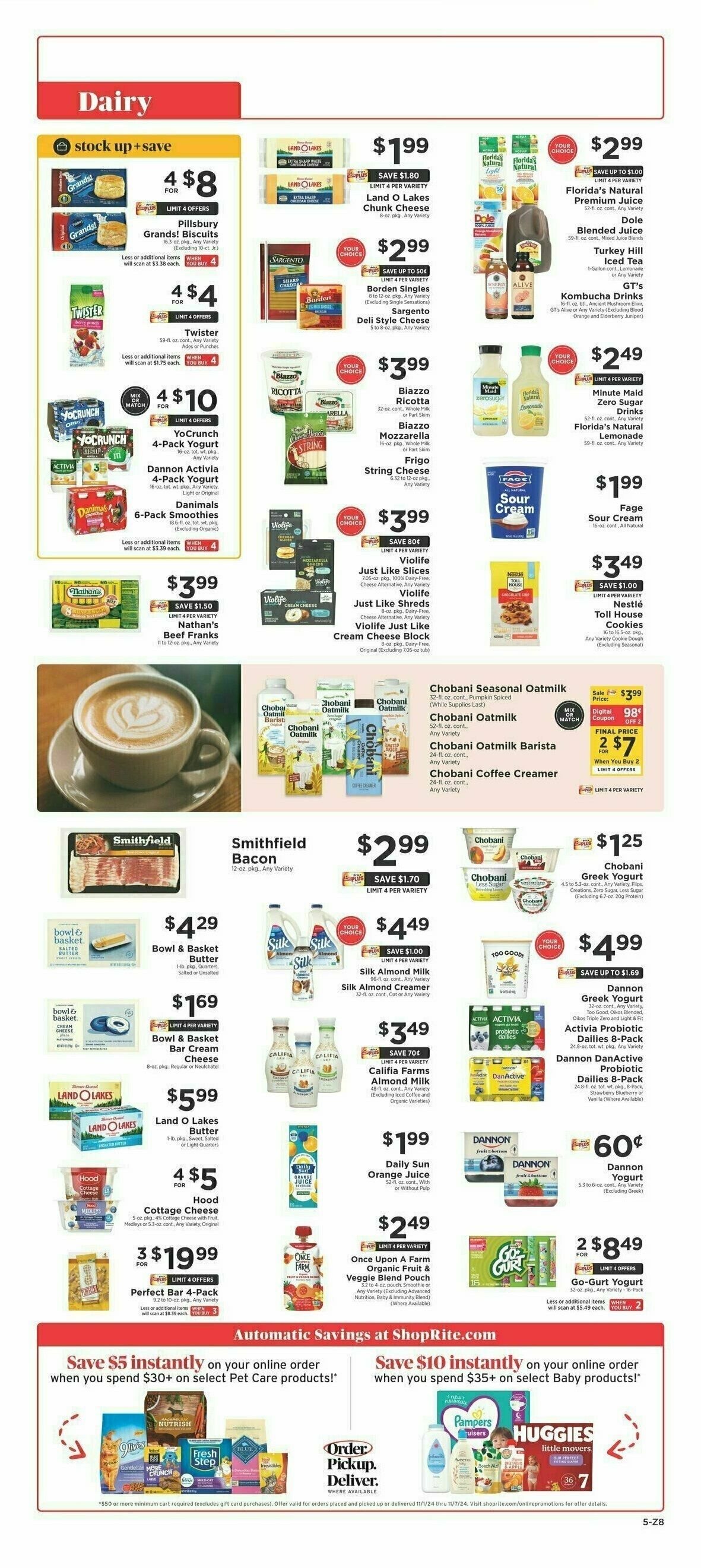 ShopRite Weekly Ad from November 1