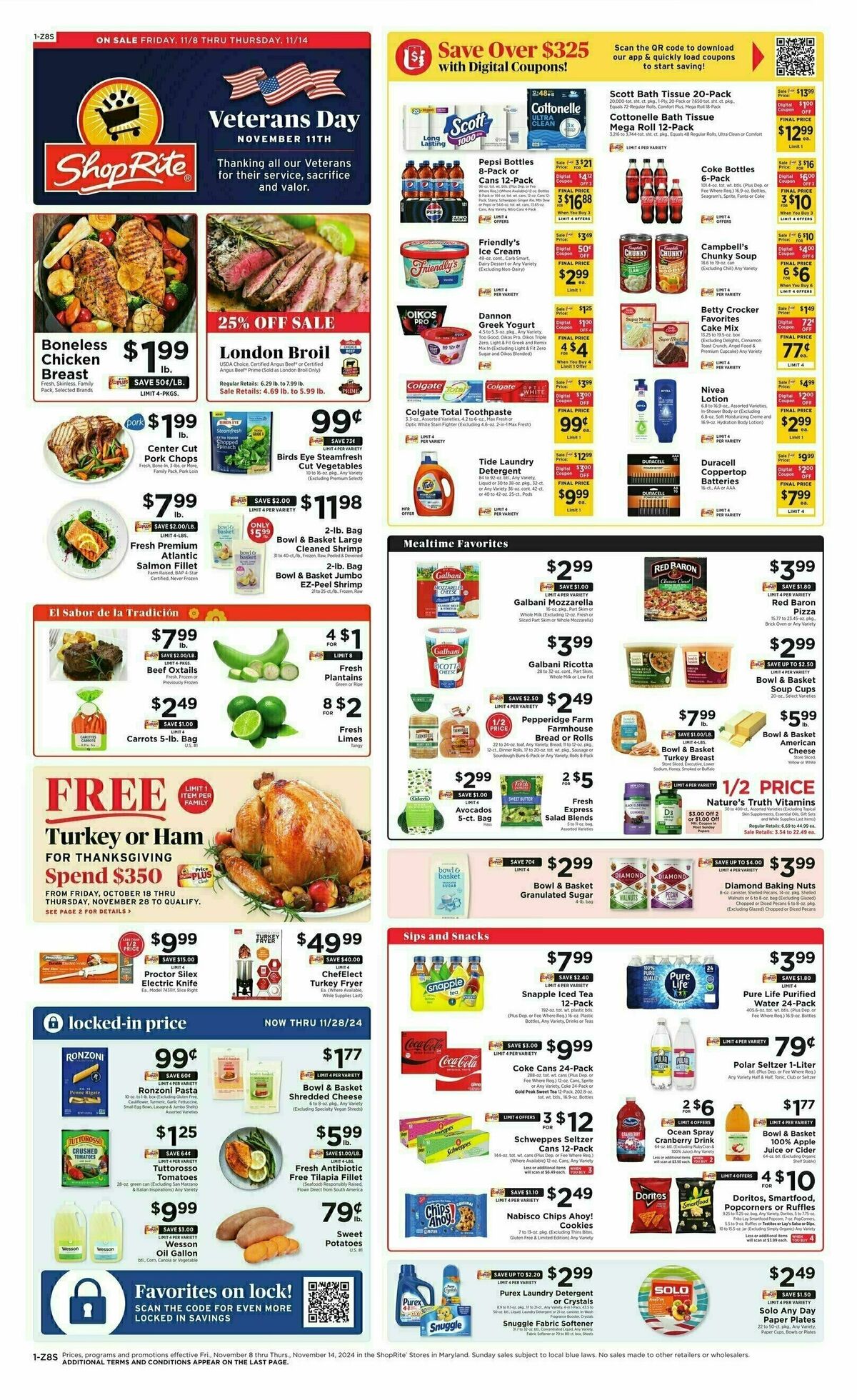 ShopRite Weekly Ad from November 8