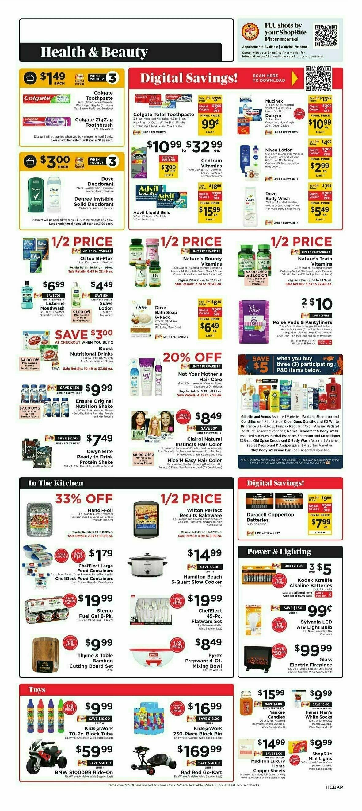 ShopRite Weekly Ad from November 8