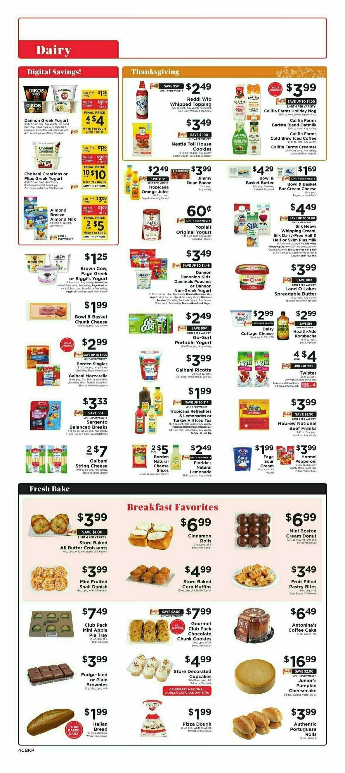 ShopRite Weekly Ad from November 8