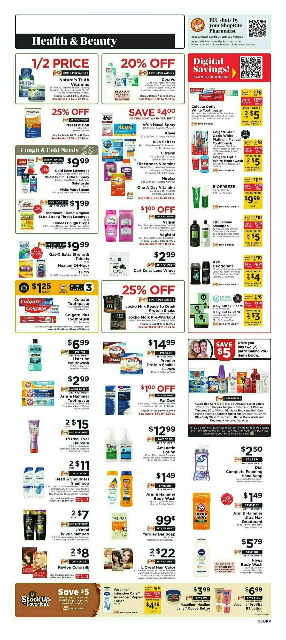 ShopRite Weekly Ad from November 15