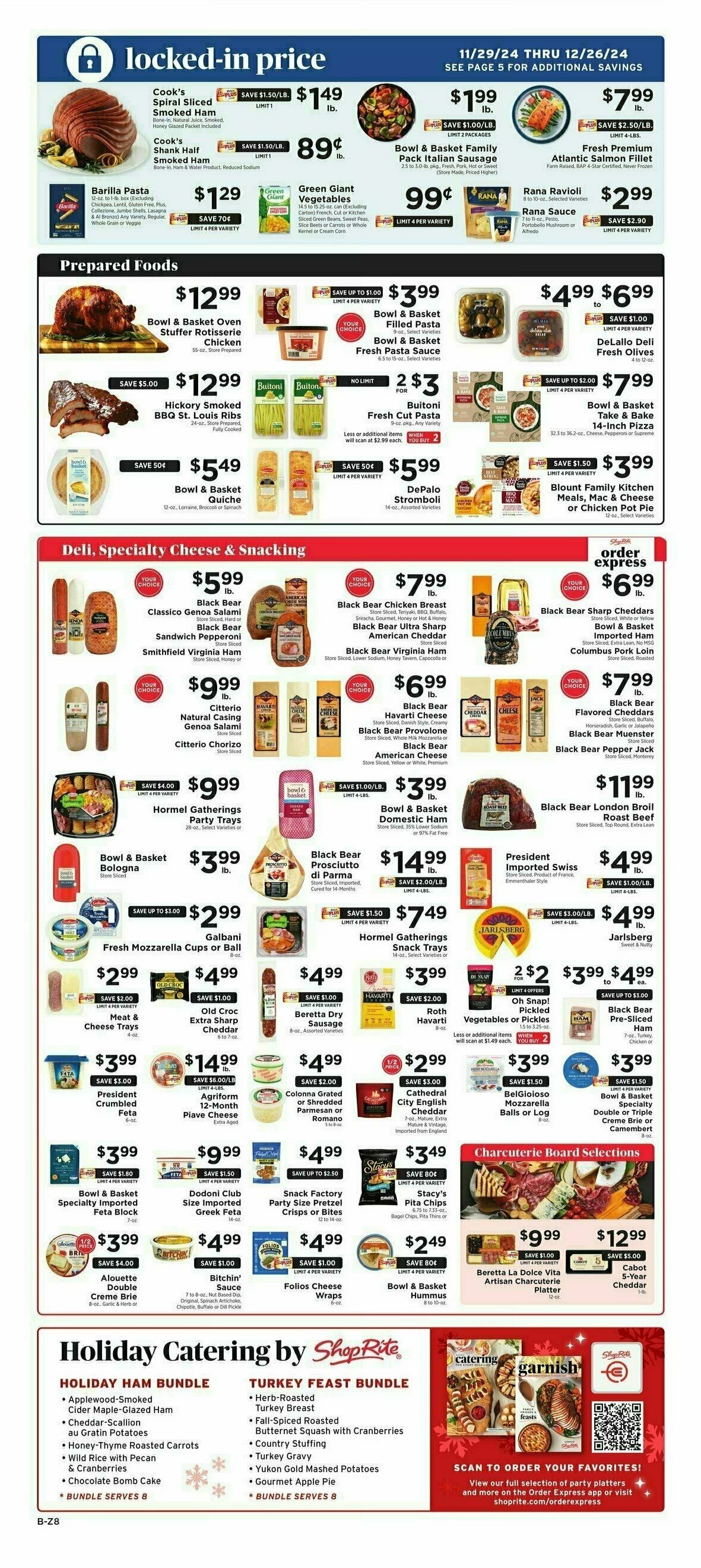 ShopRite Weekly Ad from November 29