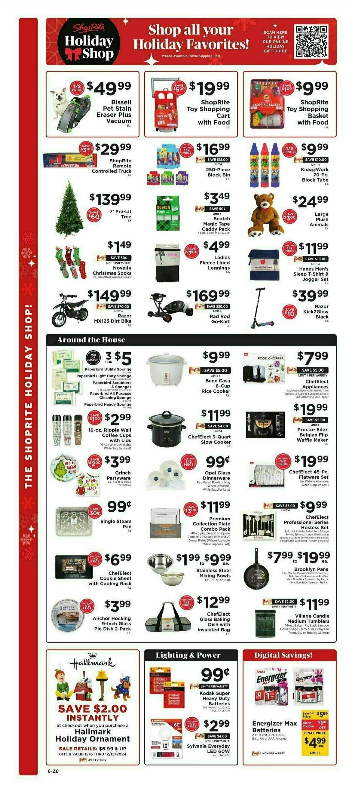 ShopRite Weekly Ad from December 6