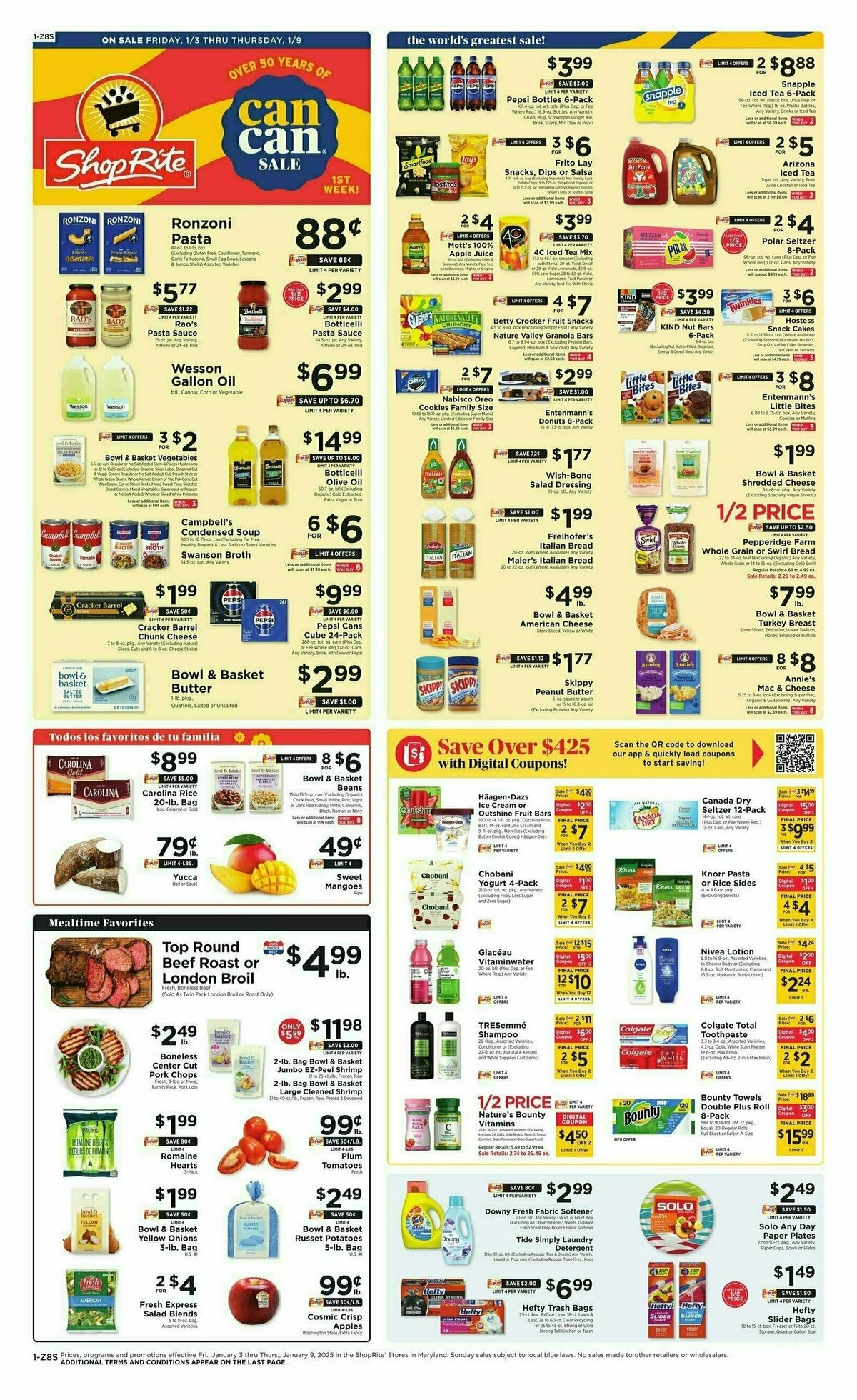 ShopRite Weekly Ad from January 3