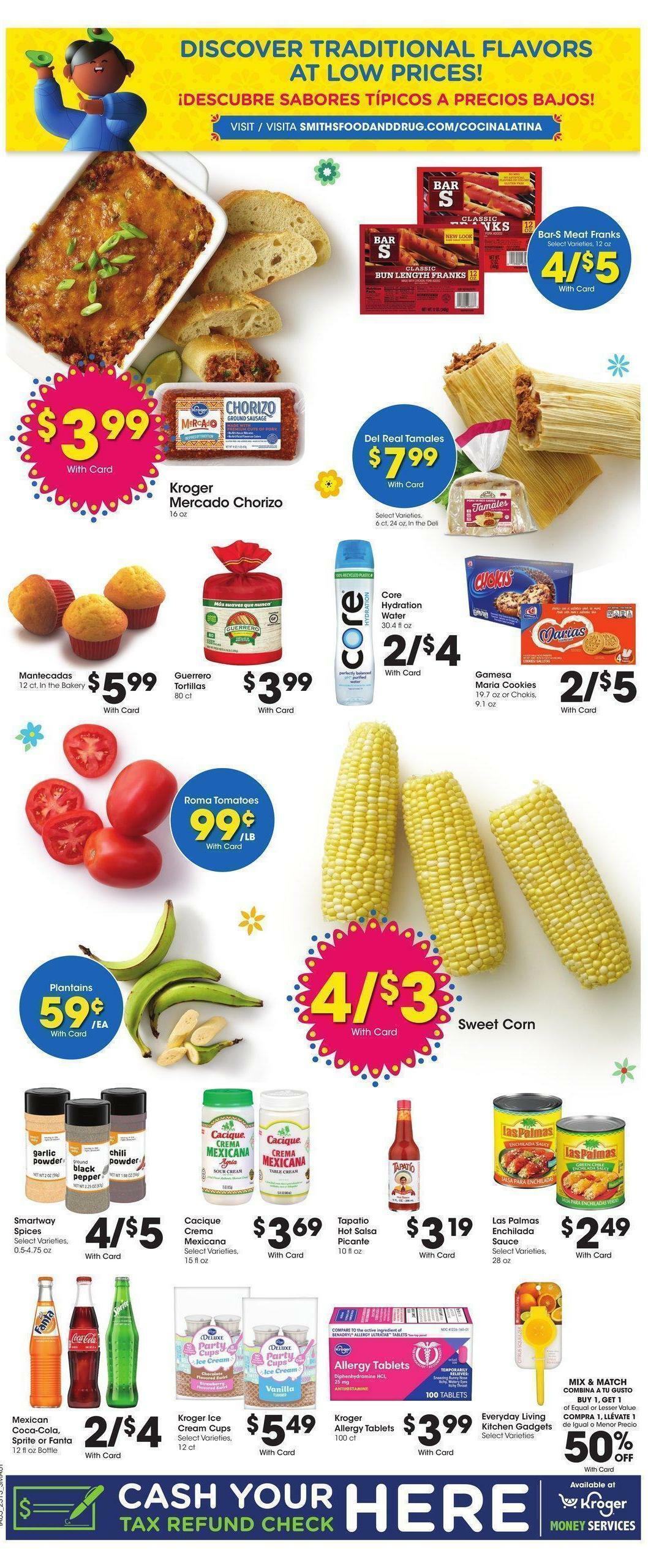 Smith's Weekly Ad from April 26