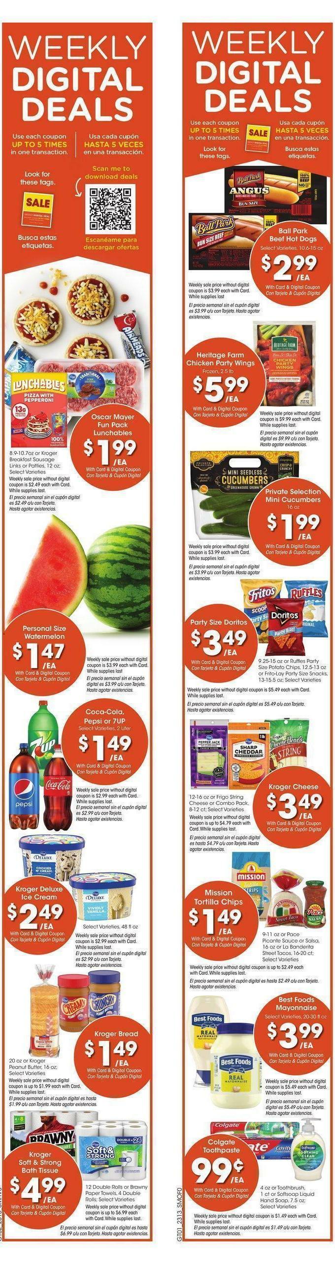 Smith's Weekly Ad from April 26