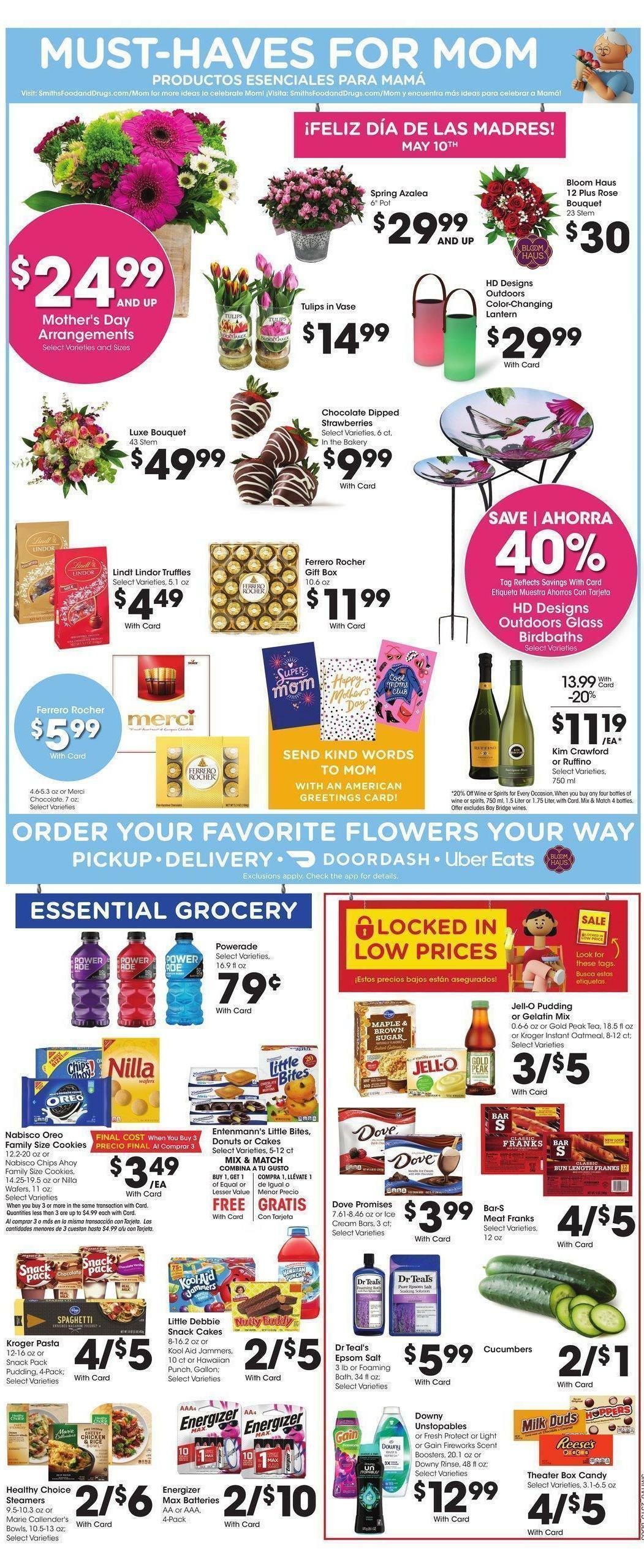 Smith's Weekly Ad from May 10