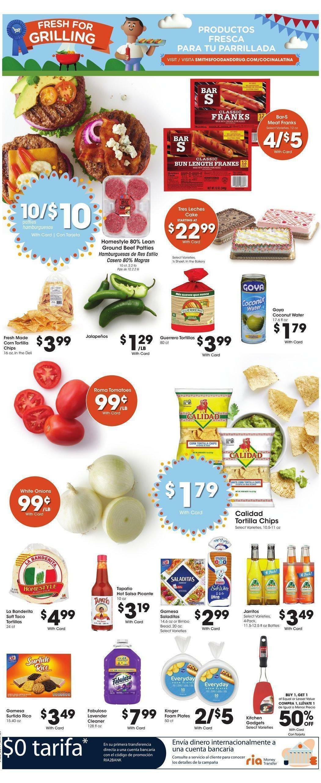 Smith's Weekly Ad from May 24