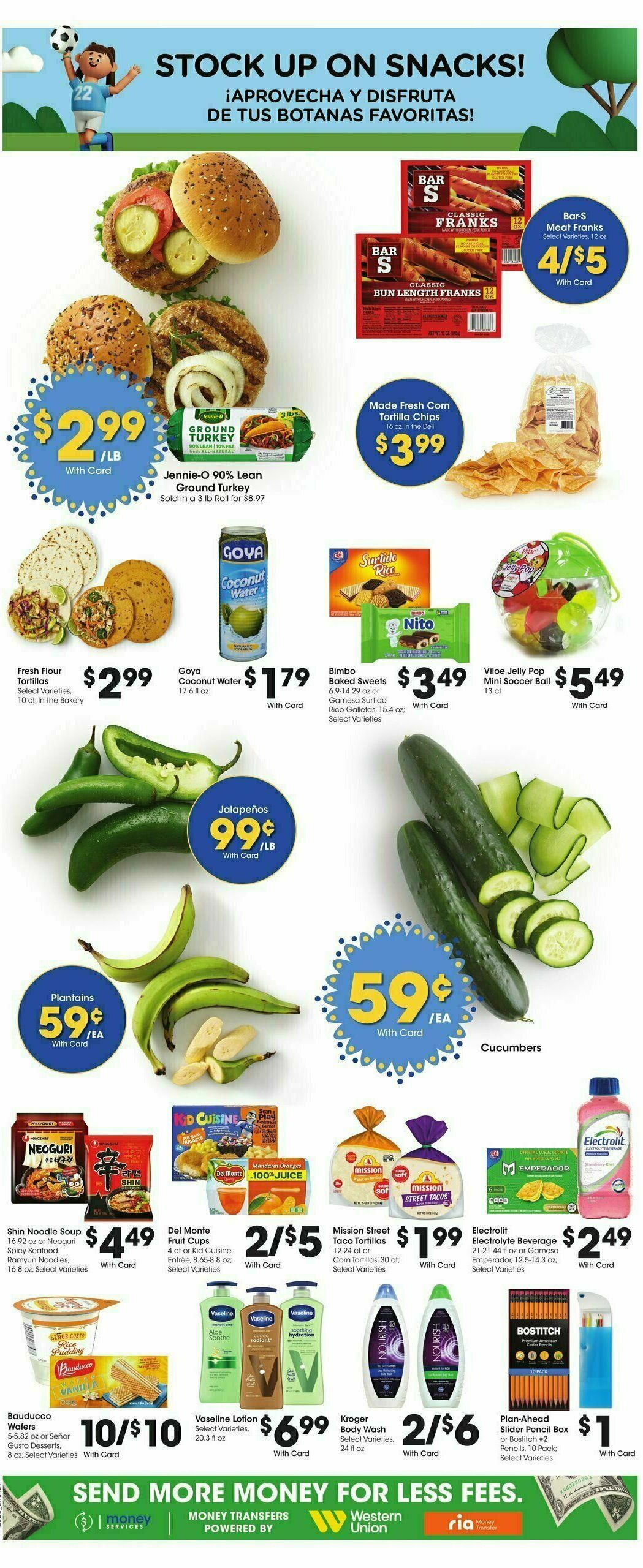 Smith's Weekly Ad from July 19