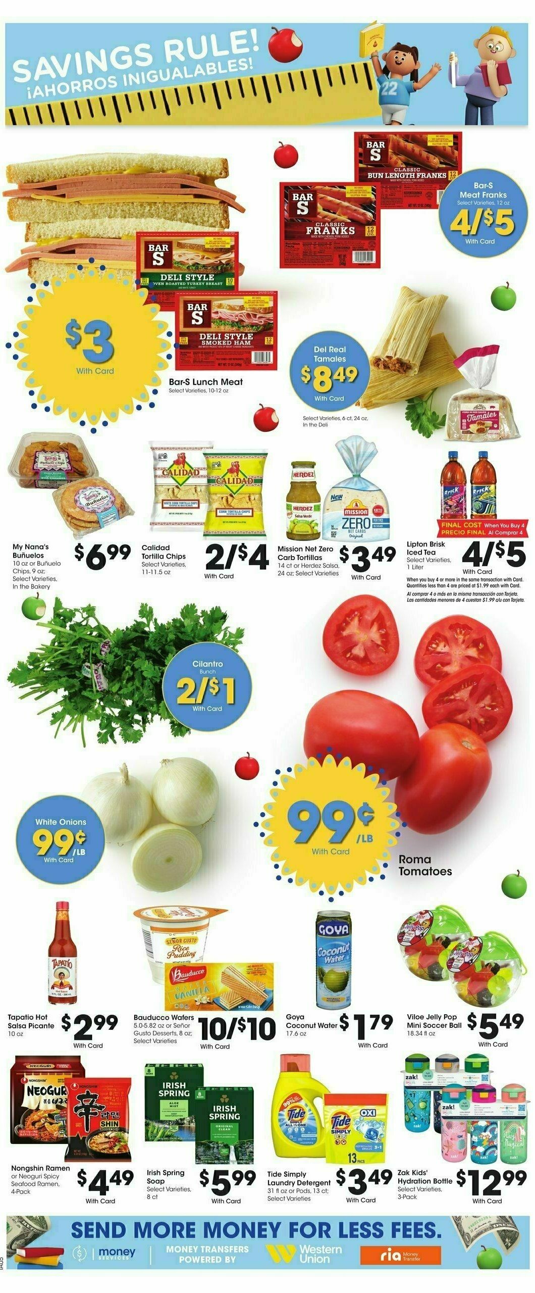 Smith's Weekly Ad from August 30