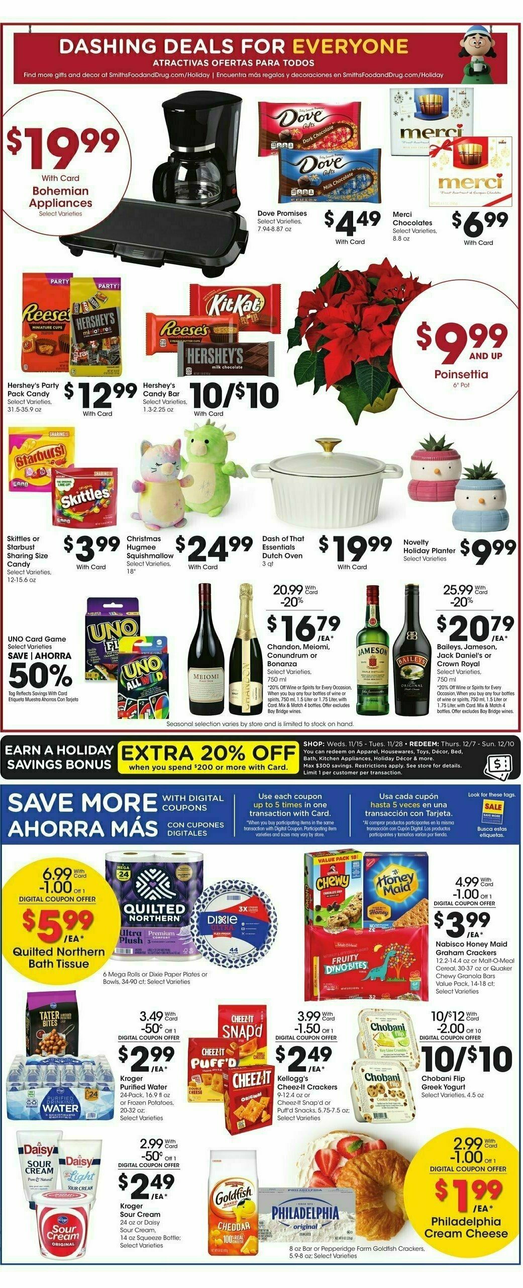 Smith's Weekly Ad from November 24