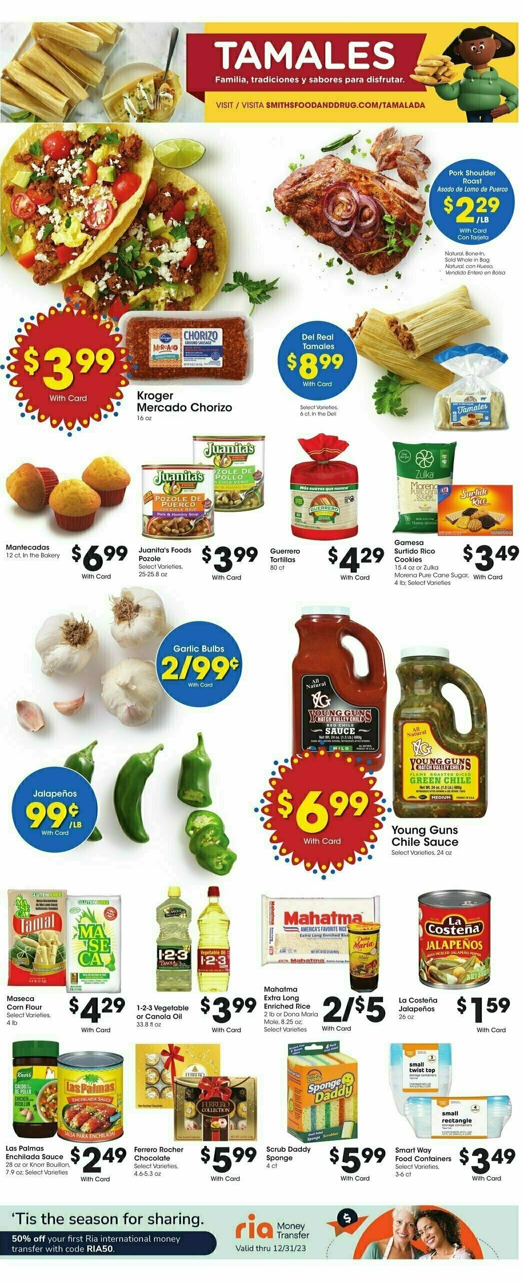 Smith's Weekly Ad from November 24