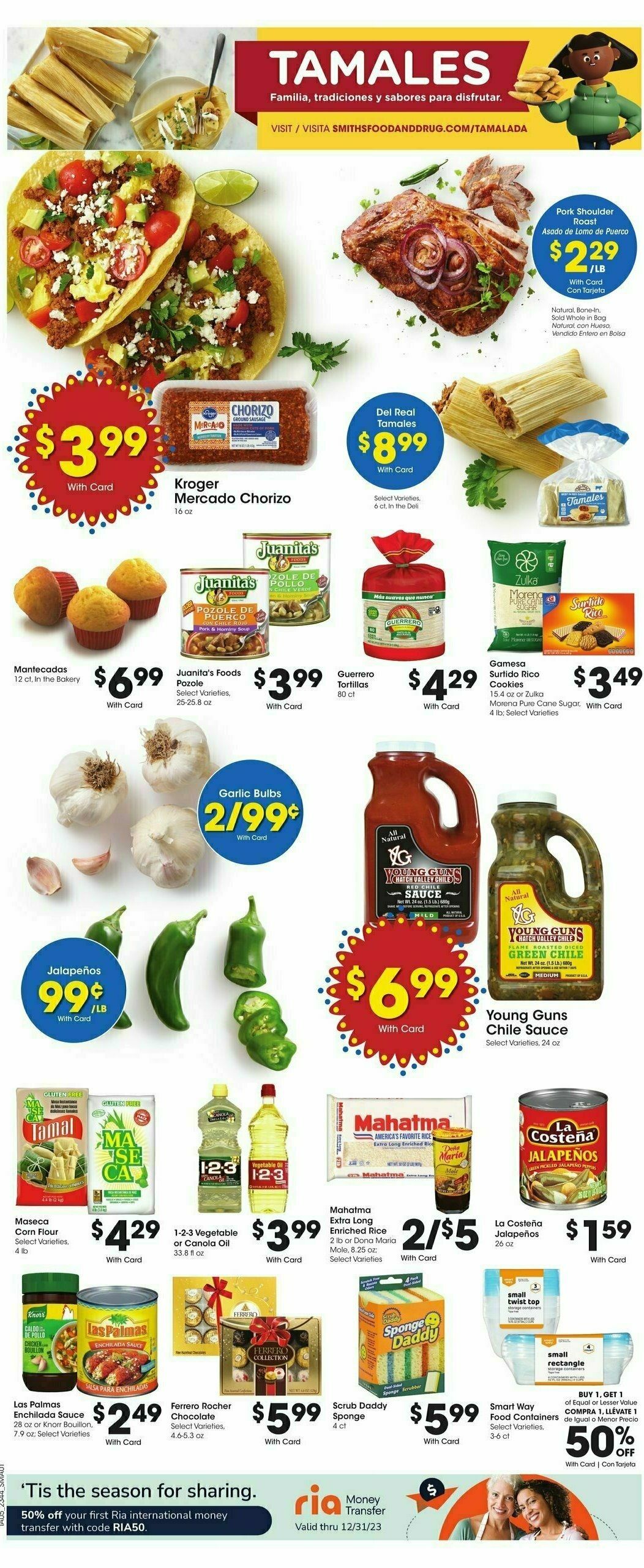 Smith's Weekly Ad from November 29