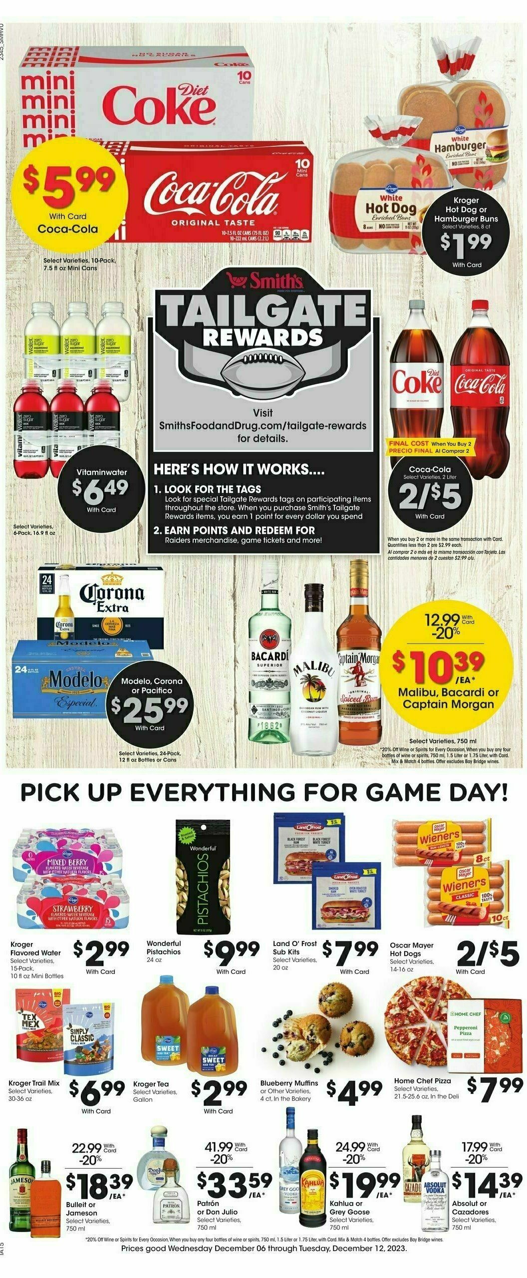 Smith's Weekly Ad from December 6