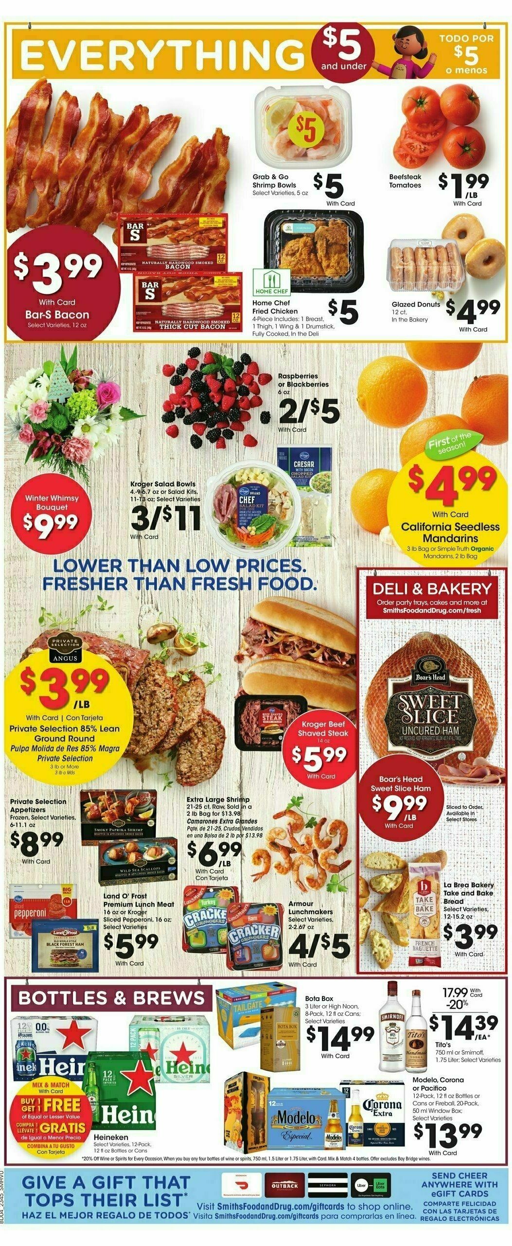 Smith's Weekly Ad from December 6