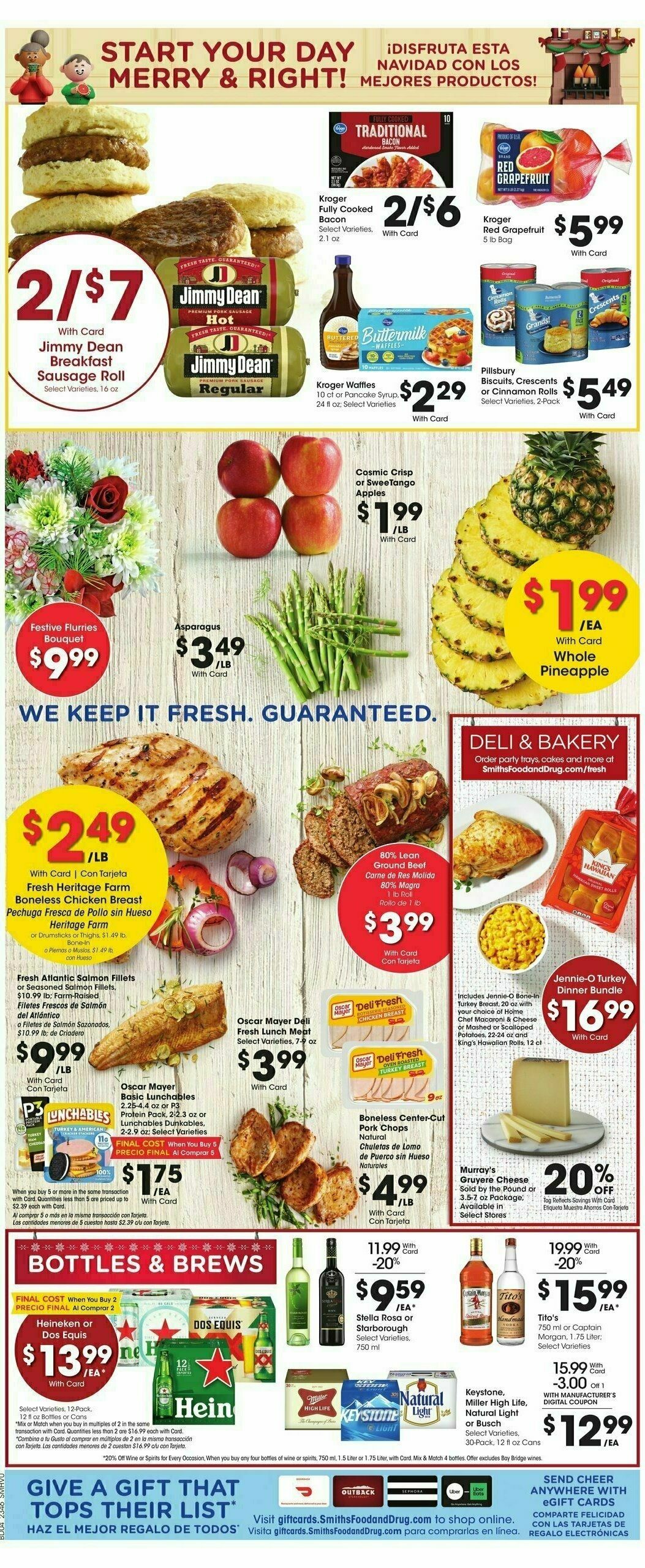 Smith's Weekly Ad from December 13