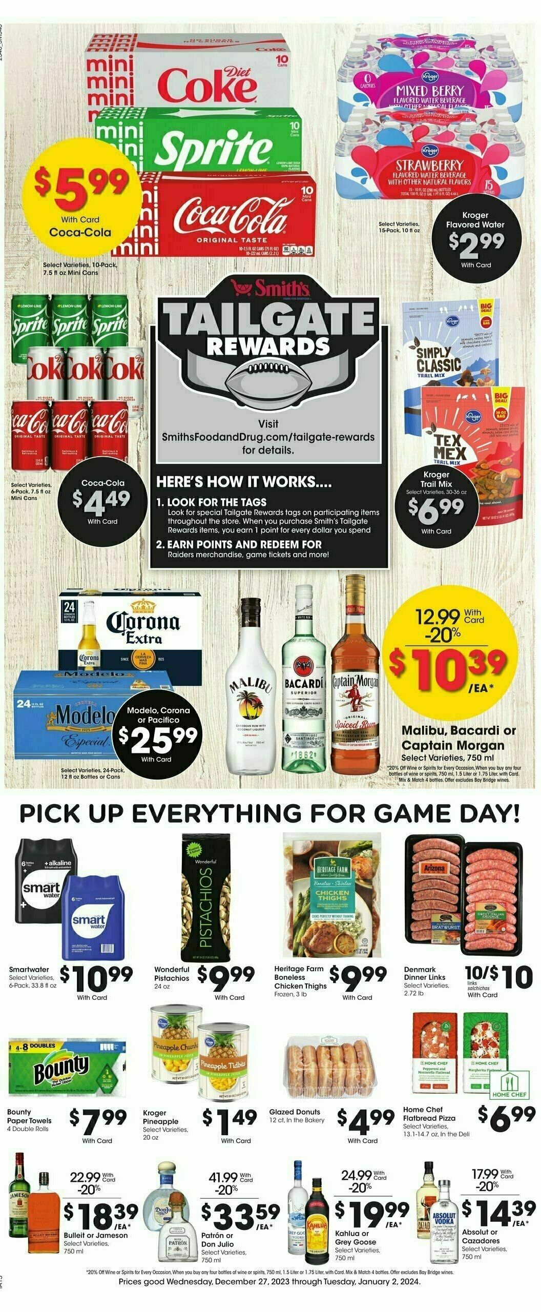 Smith's Weekly Ad from December 27