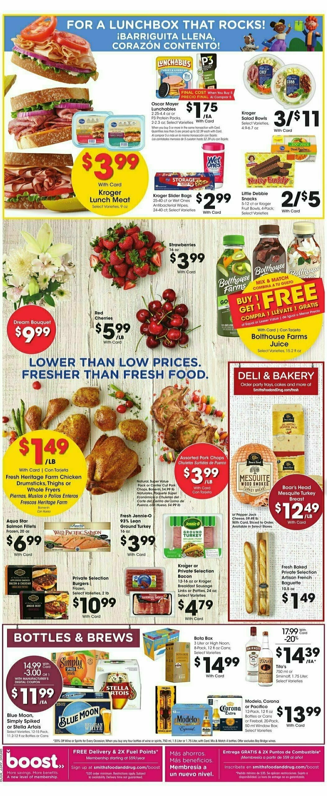 Smith's Weekly Ad from January 3