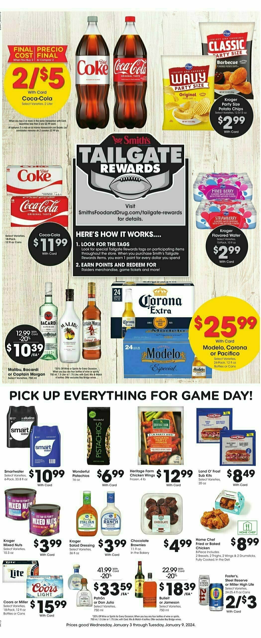 Smith's Weekly Ad from January 3