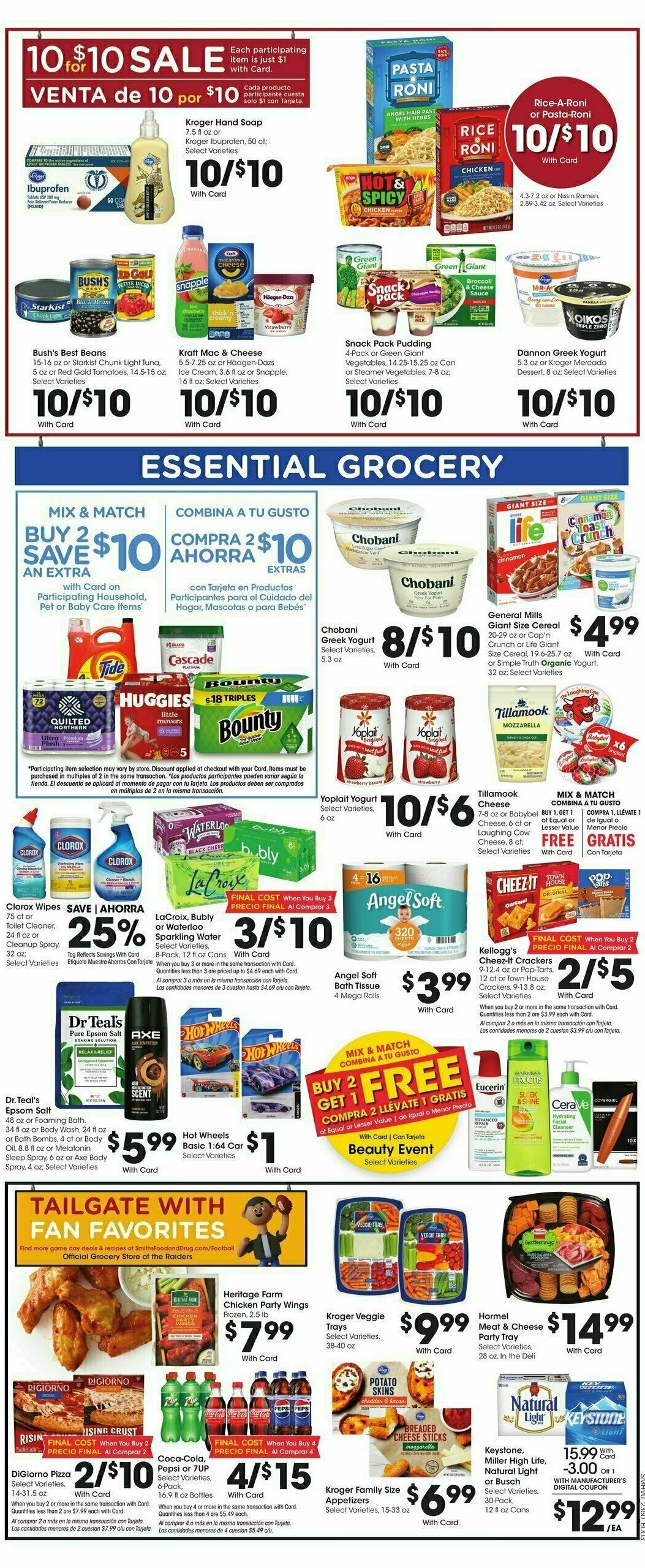 Smith's Weekly Ad from January 10