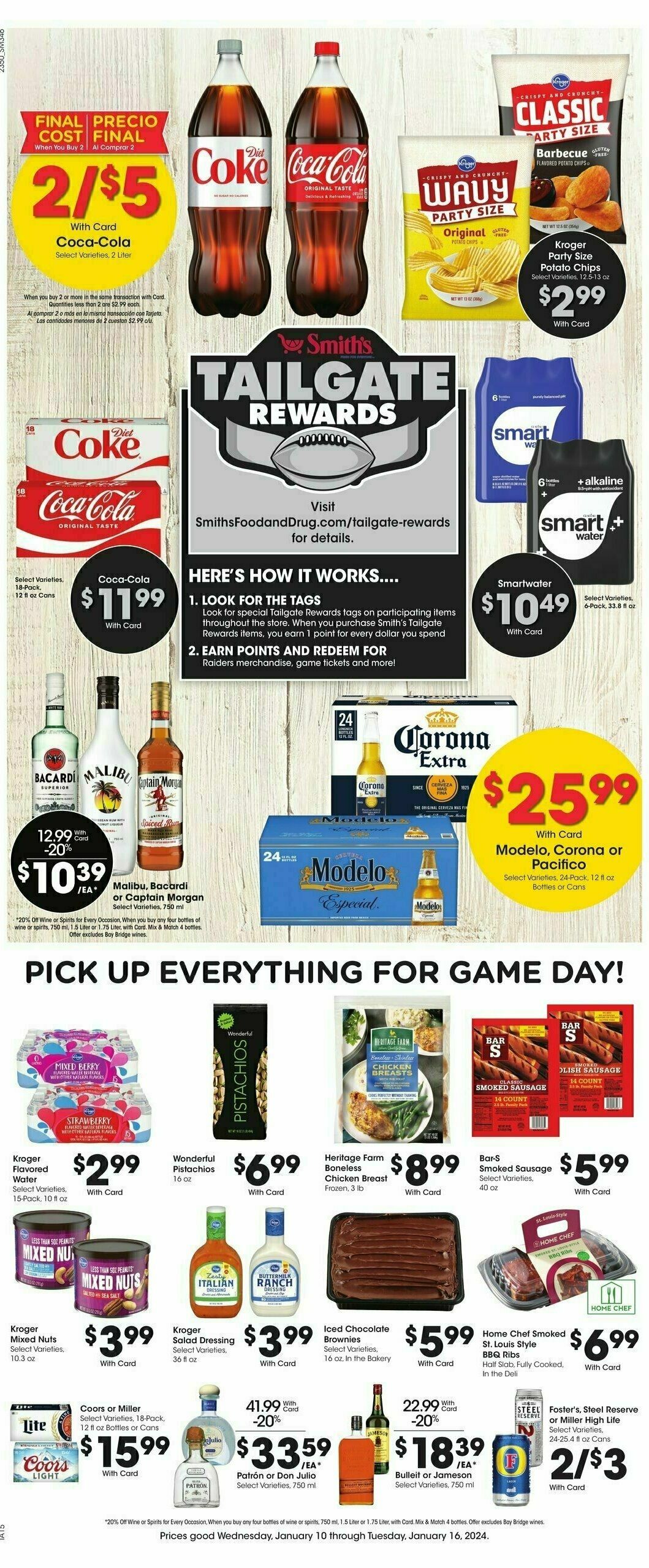 Smith's Weekly Ad from January 10