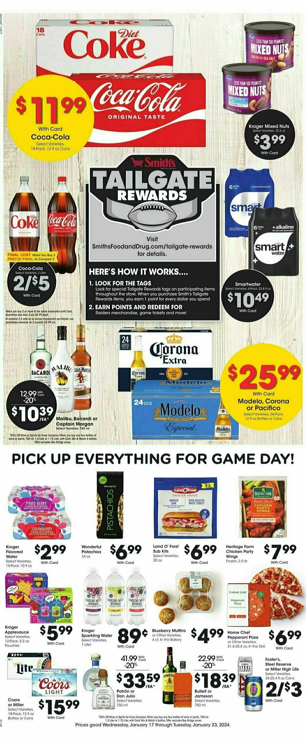 Smith's Weekly Ad from January 17