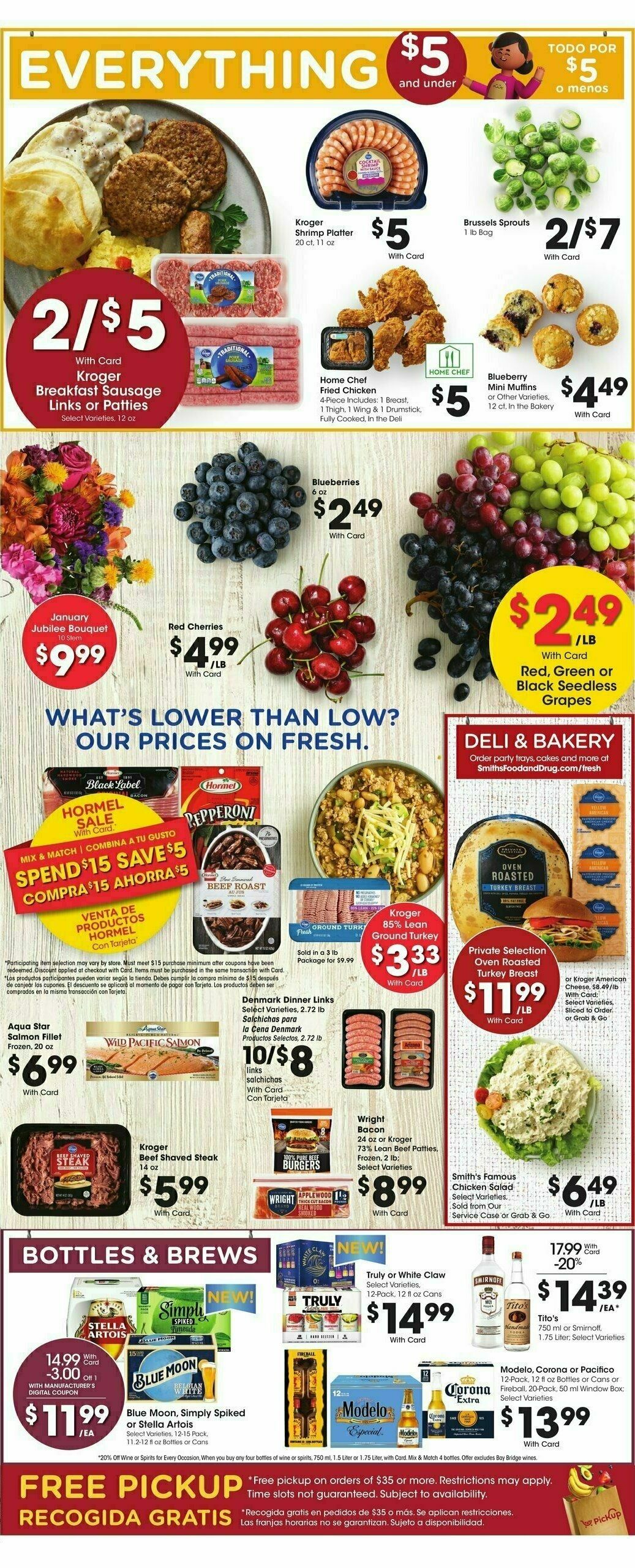 Smith's Weekly Ad from January 17